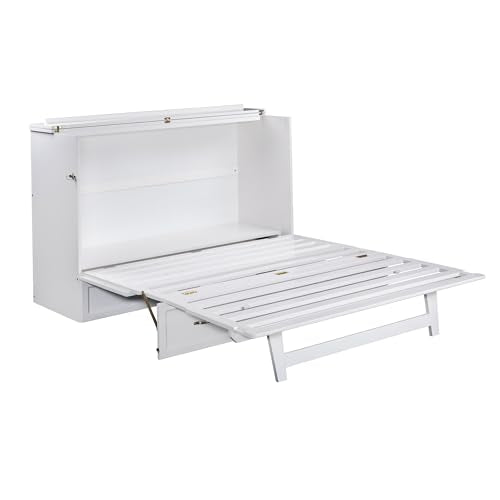 AFI Deerfield Murphy Bed Chest with Charging Station