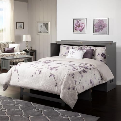 AFI Deerfield Murphy Bed Chest with Charging Station