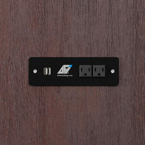 AFI Deerfield Murphy Bed Chest with Charging Station