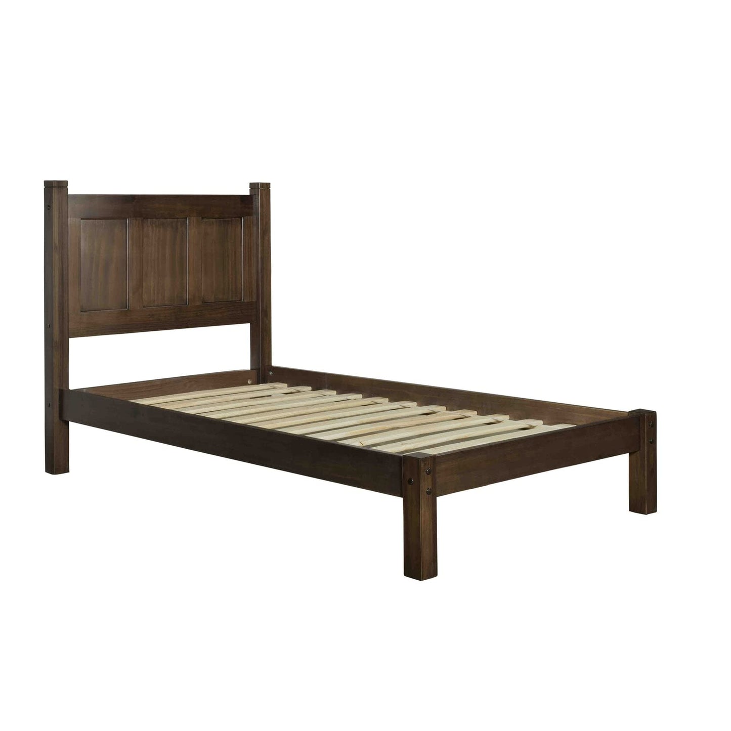 Grain Wood Shaker Queen Bed (Cherry)