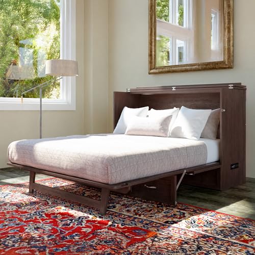 AFI Deerfield Murphy Bed Chest with Charging Station