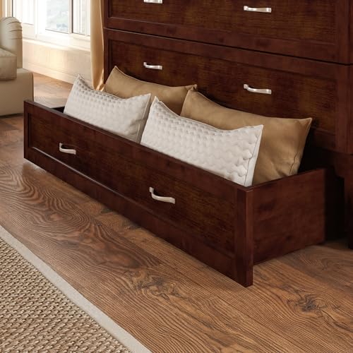 AFI Deerfield Murphy Bed Chest with Charging Station