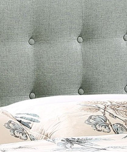 Modway Emily Tufted Button Linen Fabric Upholstered