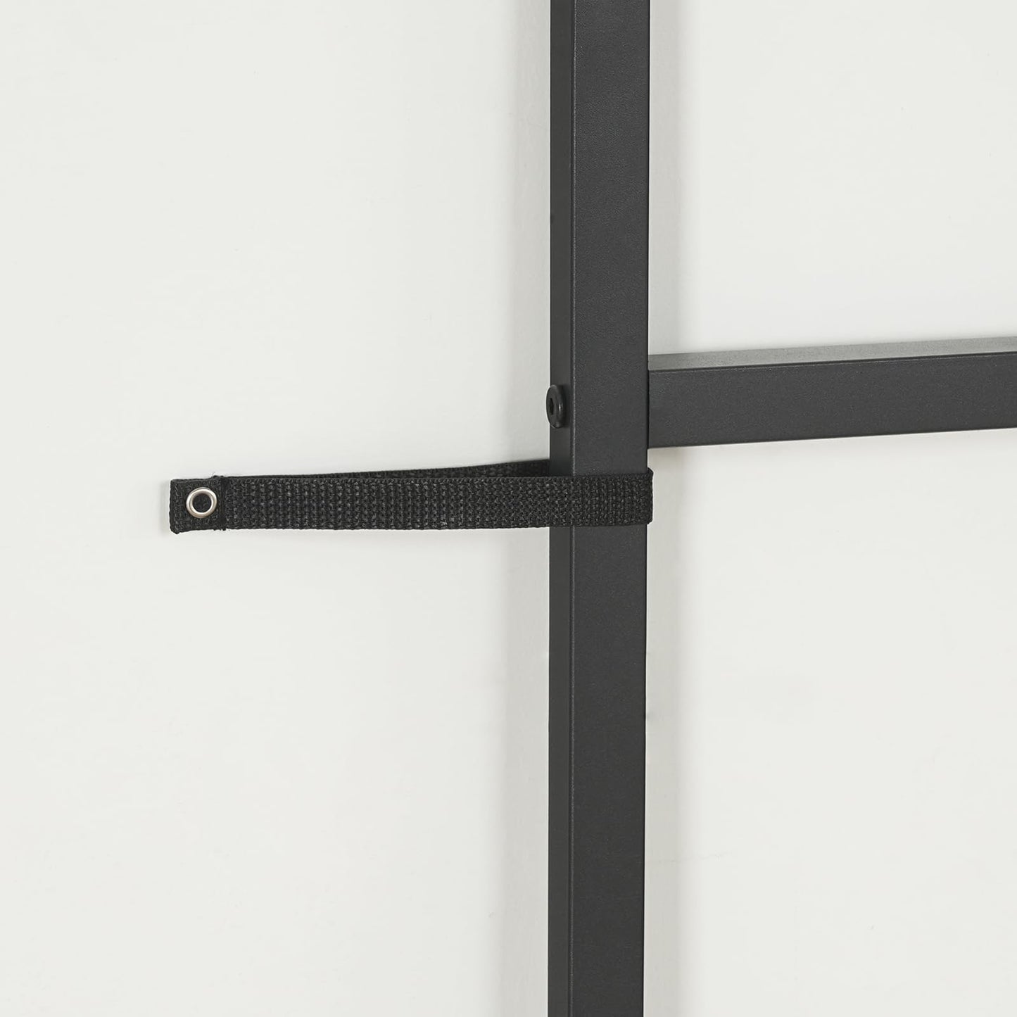 Metal Twin Size Headboard – Black
