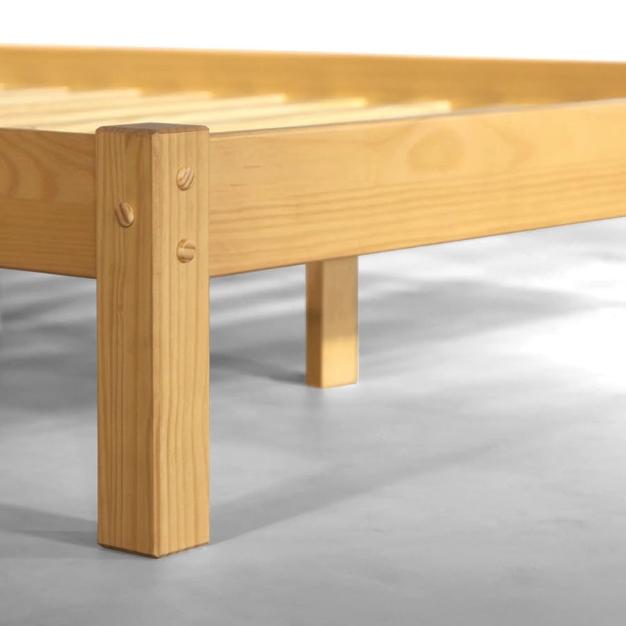 Grain Wood Shaker Queen Bed (Cherry)