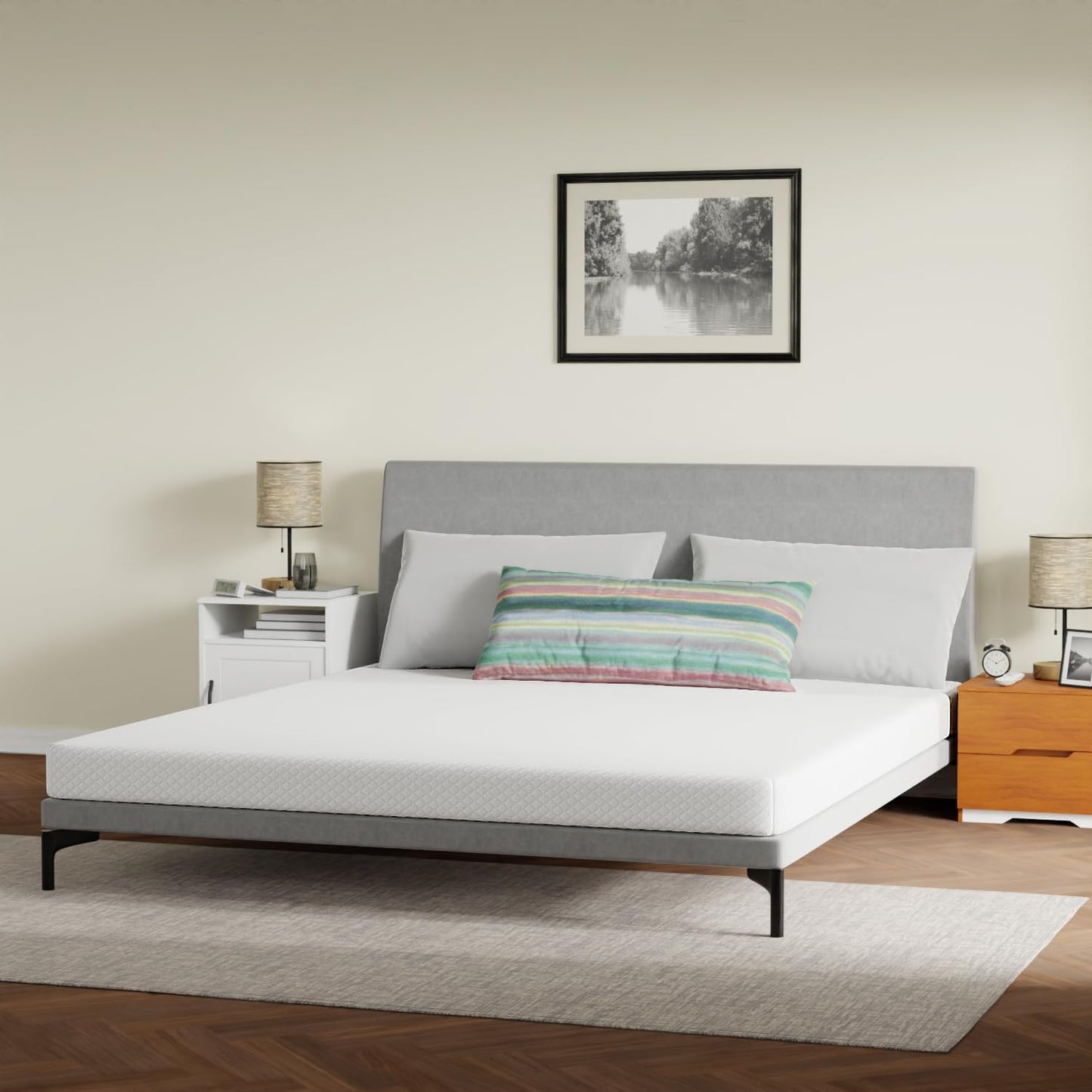 FDW 5" Twin Gel Foam Mattress
