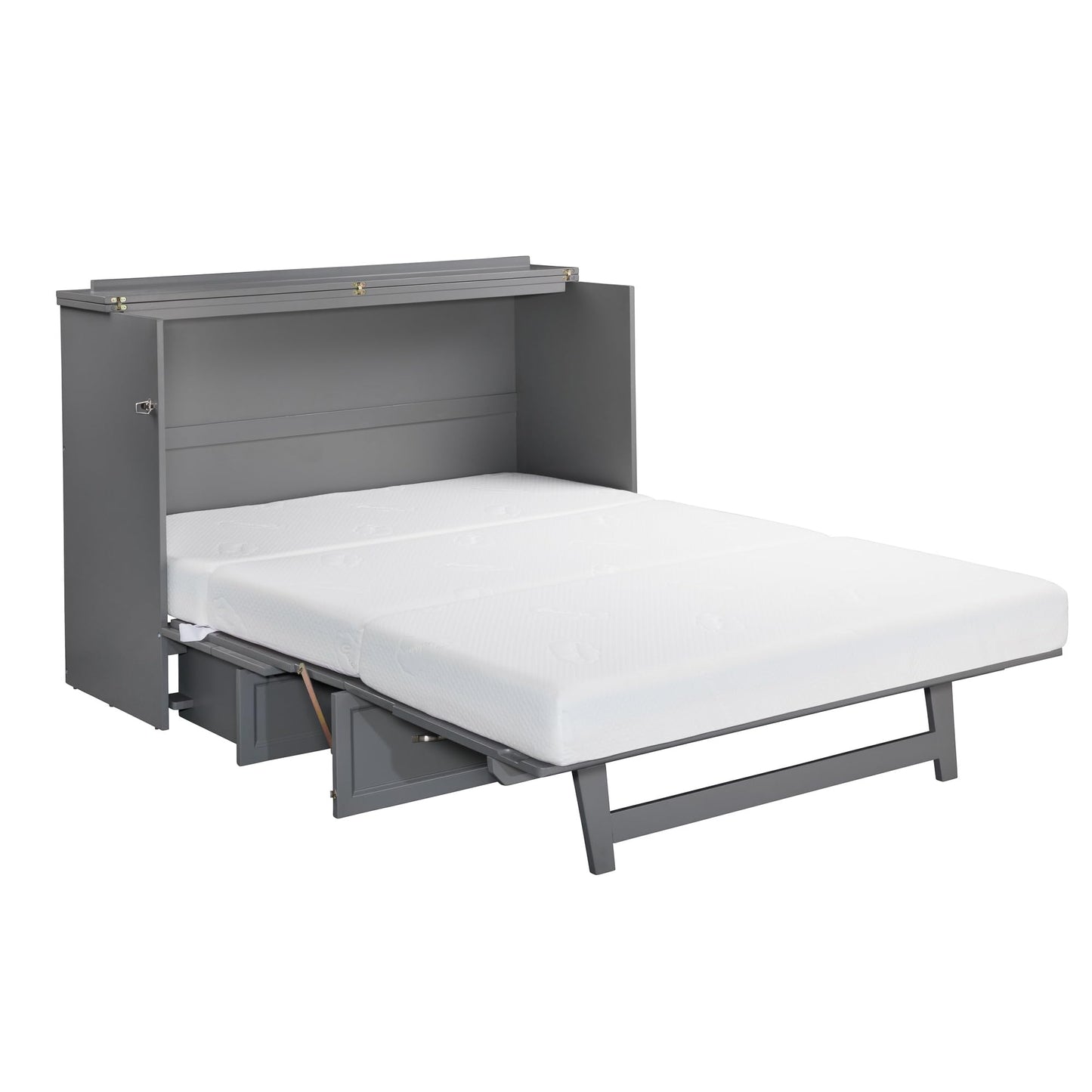 AFI Deerfield Murphy Bed Chest with Charging Station