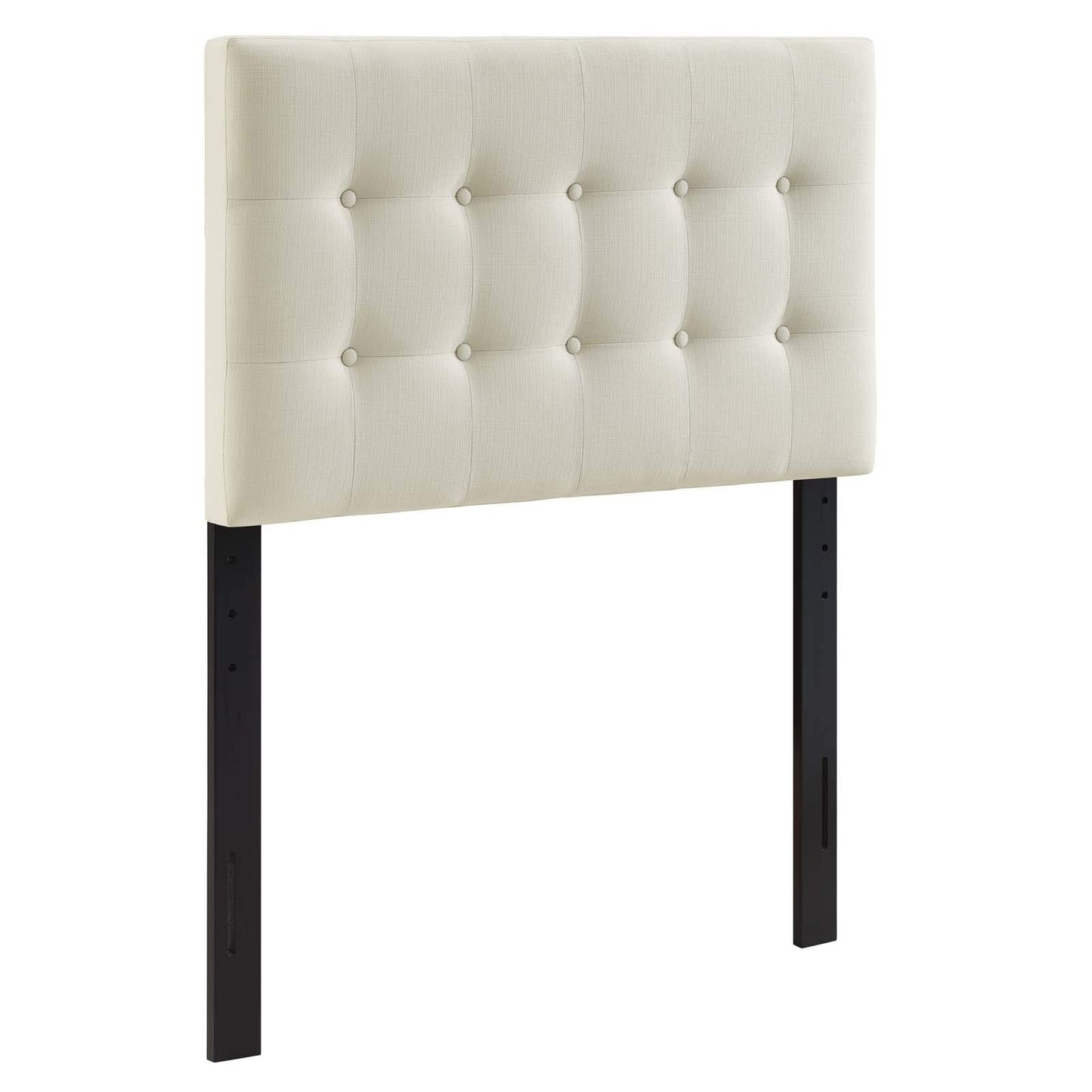 Modway Emily Tufted Button Linen Fabric Upholstered