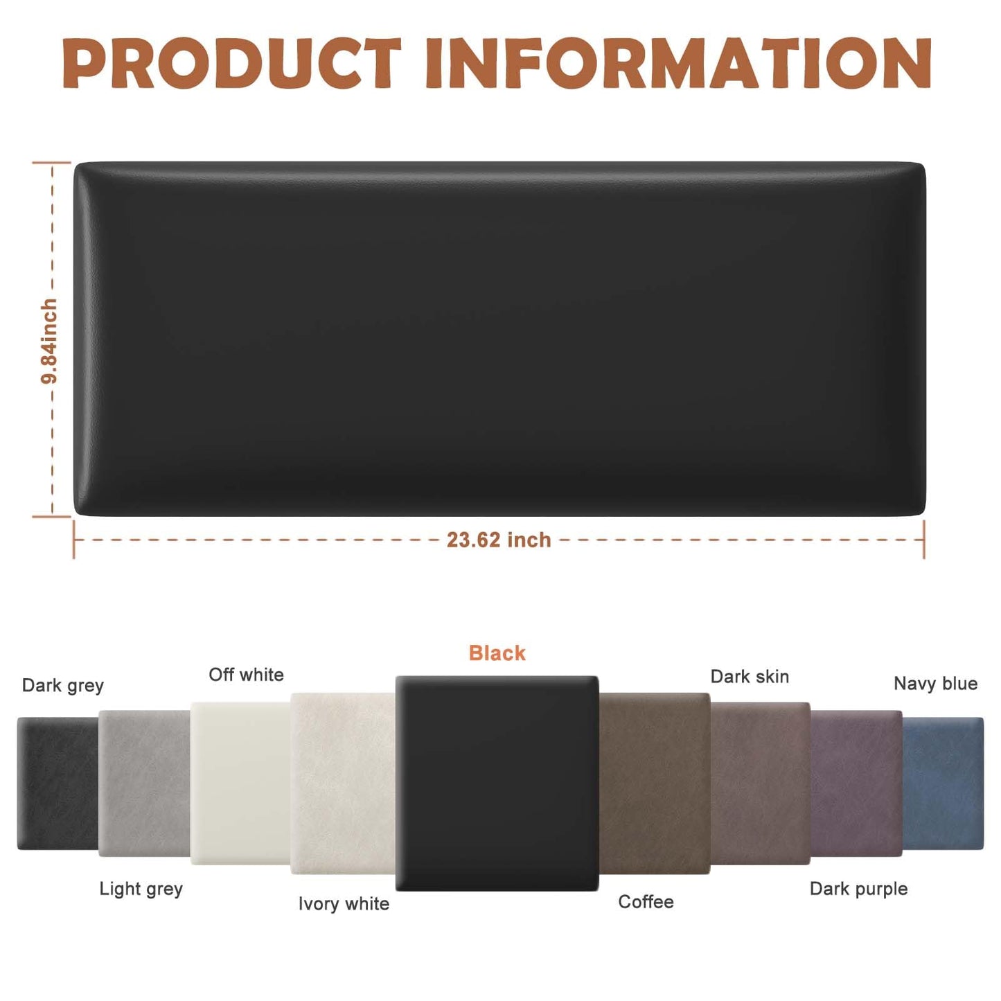 IFNOW Upholstered Wall Mounted Headboard –