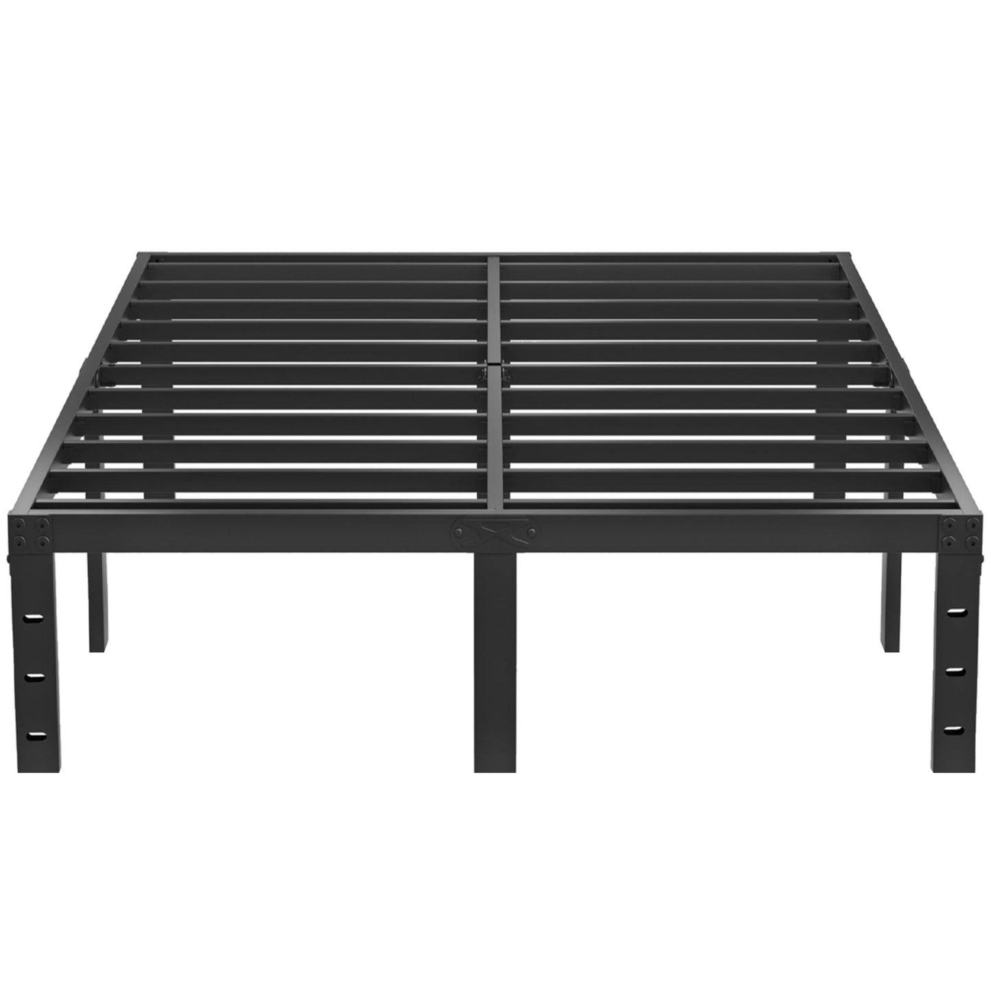 14" Twin Metal Platform Bed Frame with Headboard