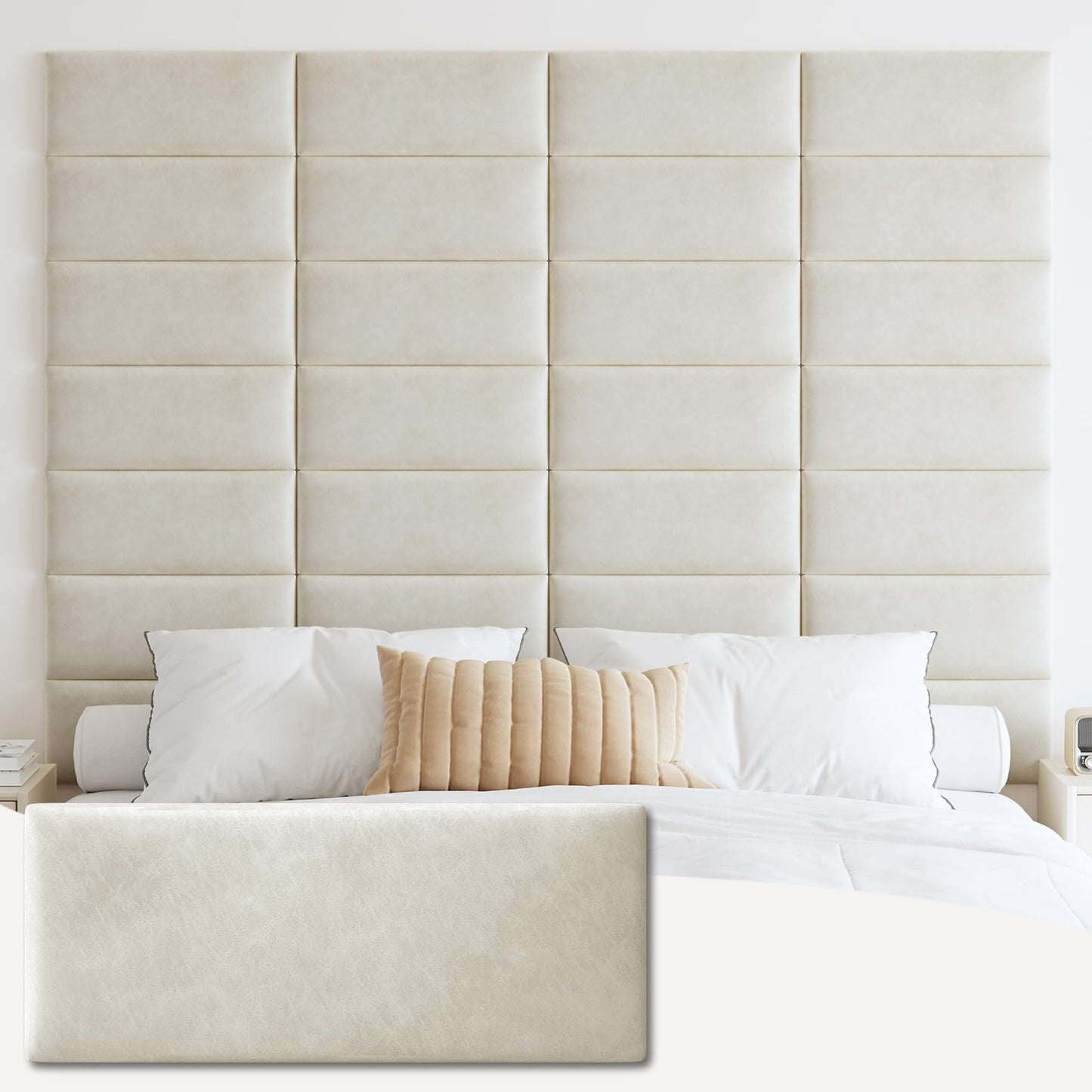 IFNOW Upholstered Wall Mounted Headboard –