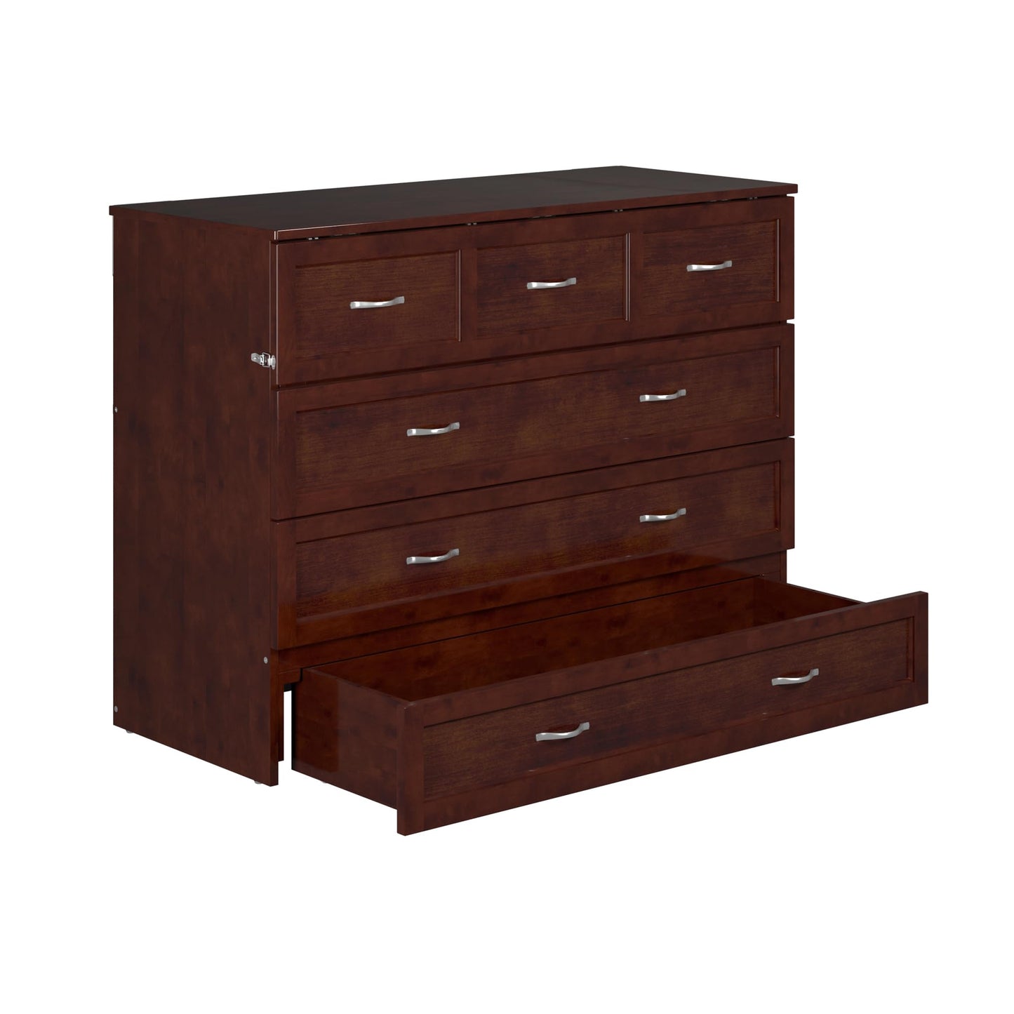 AFI Deerfield Murphy Bed Chest with Charging Station