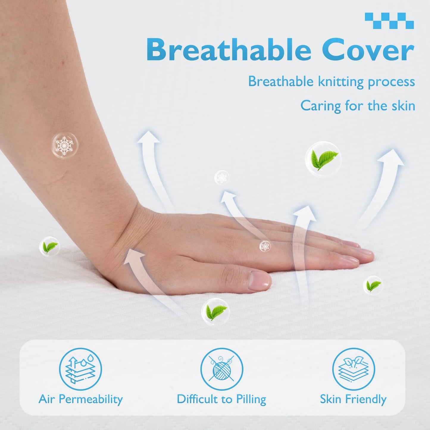 FDW 5" Twin Gel Foam Mattress