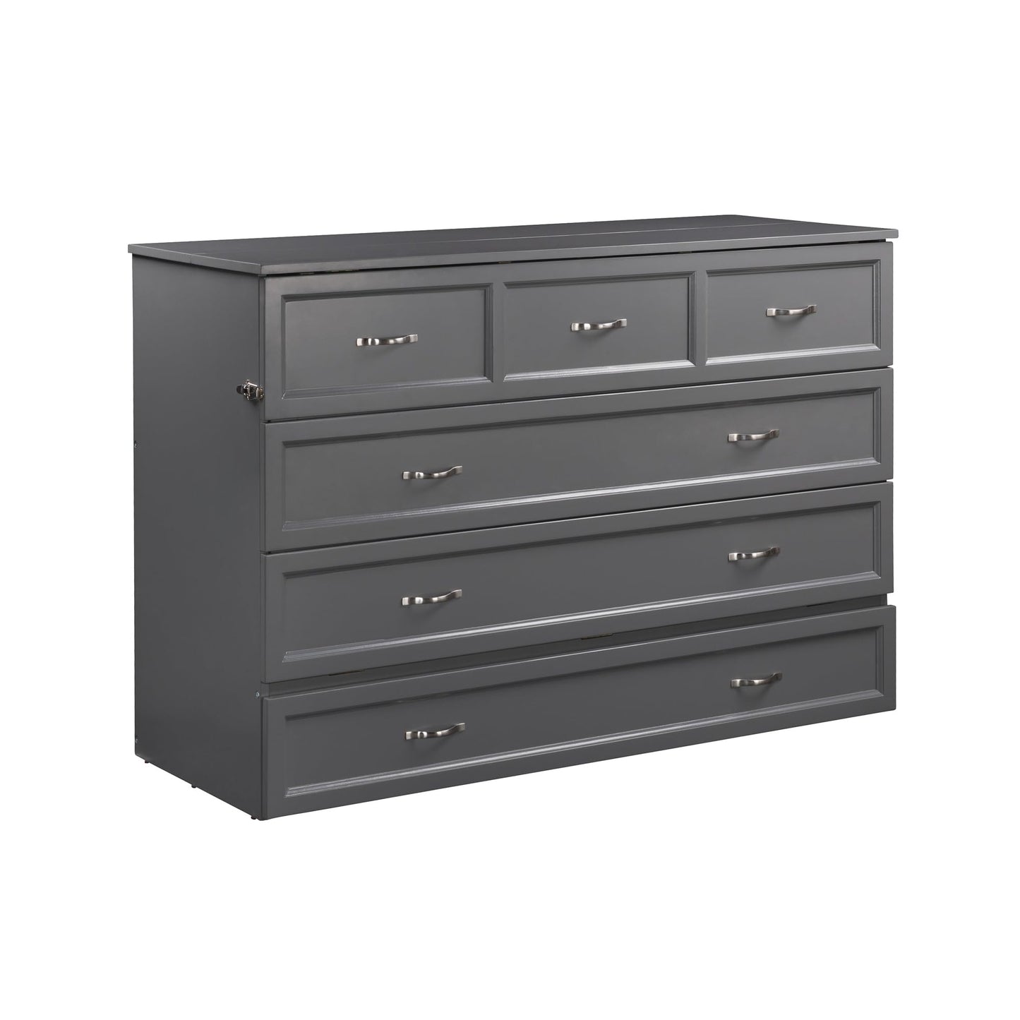 AFI Deerfield Murphy Bed Chest with Charging Station