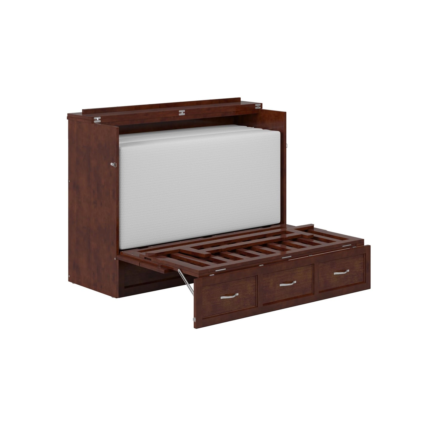 AFI Deerfield Murphy Bed Chest with Charging Station