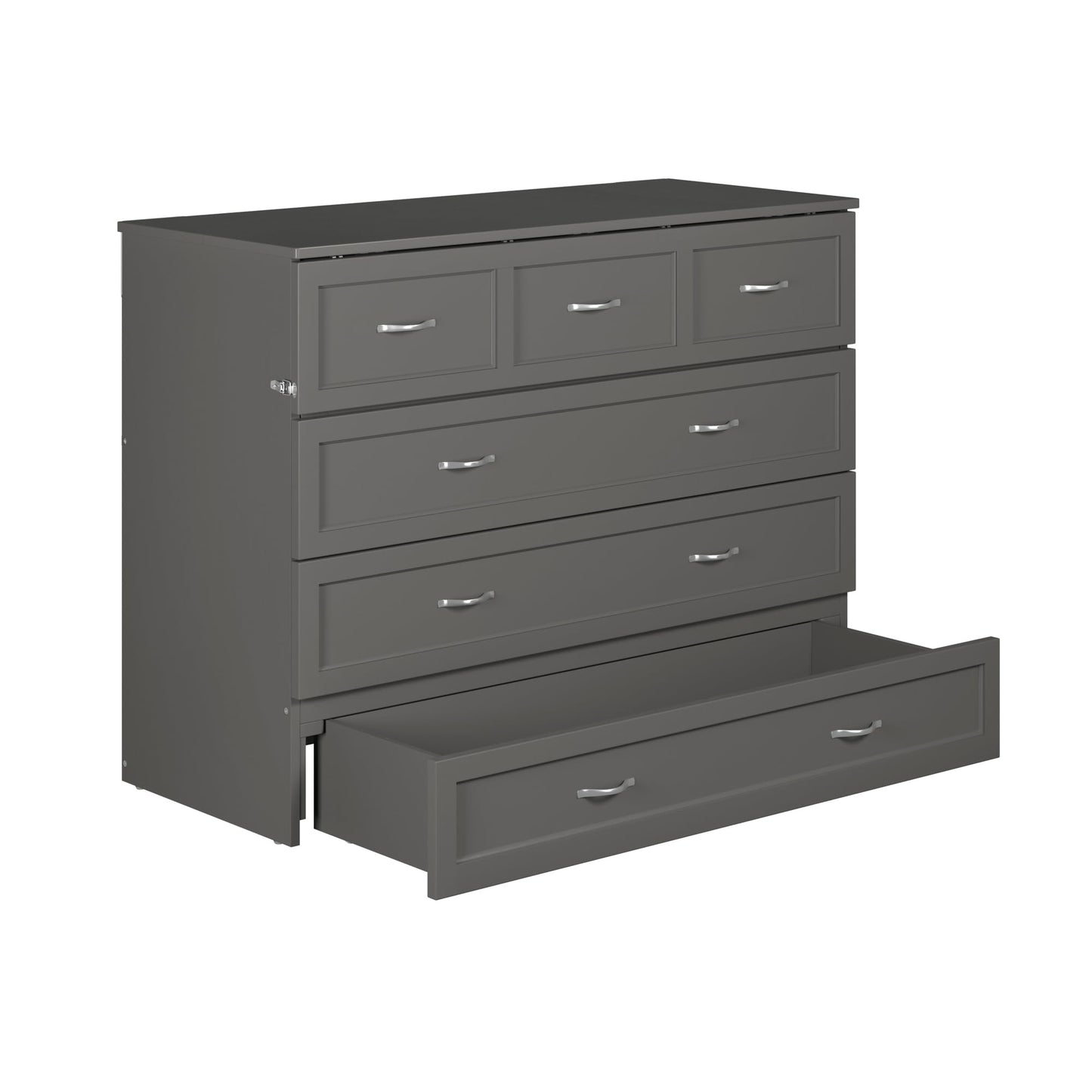 AFI Deerfield Murphy Bed Chest with Charging Station