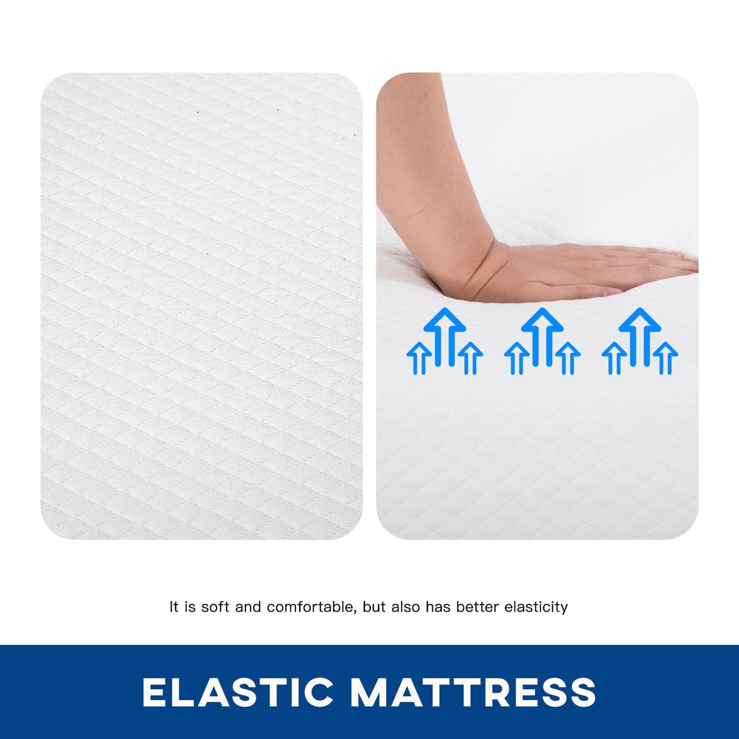 FDW 5" Twin Gel Foam Mattress