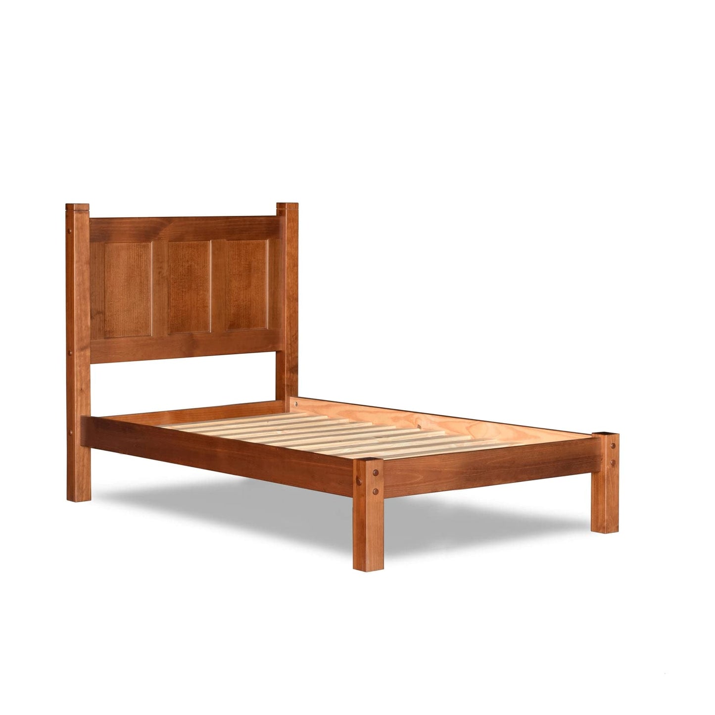 Grain Wood Shaker Queen Bed (Cherry)