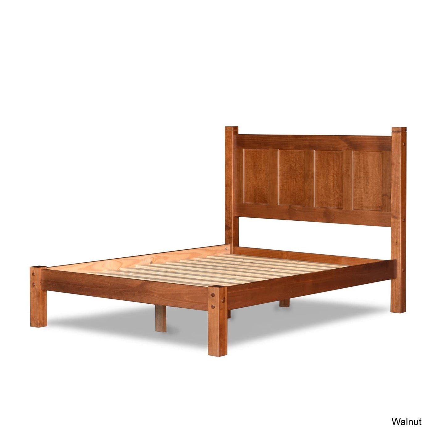 Grain Wood Shaker Queen Bed (Cherry)