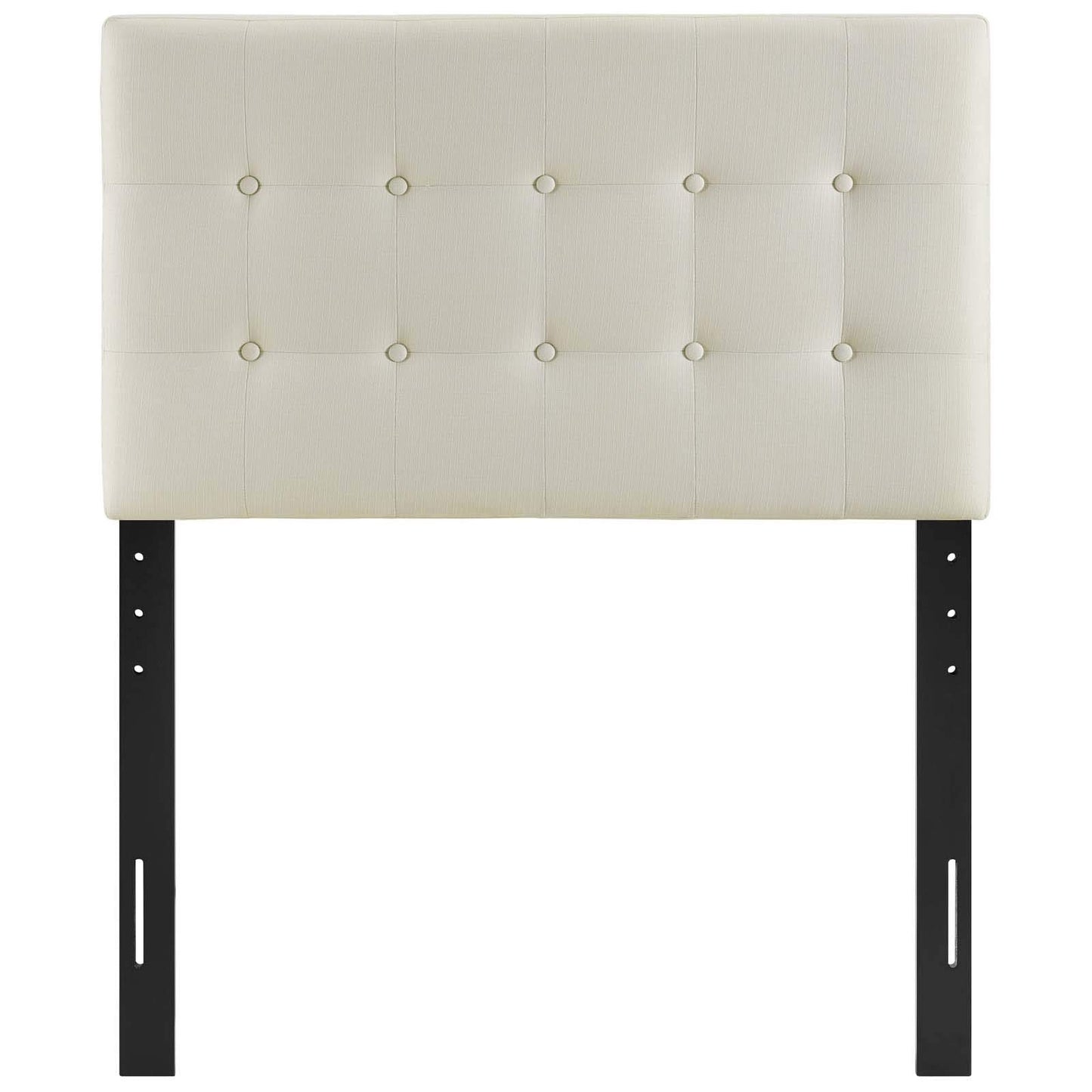 Modway Emily Tufted Button Linen Fabric Upholstered