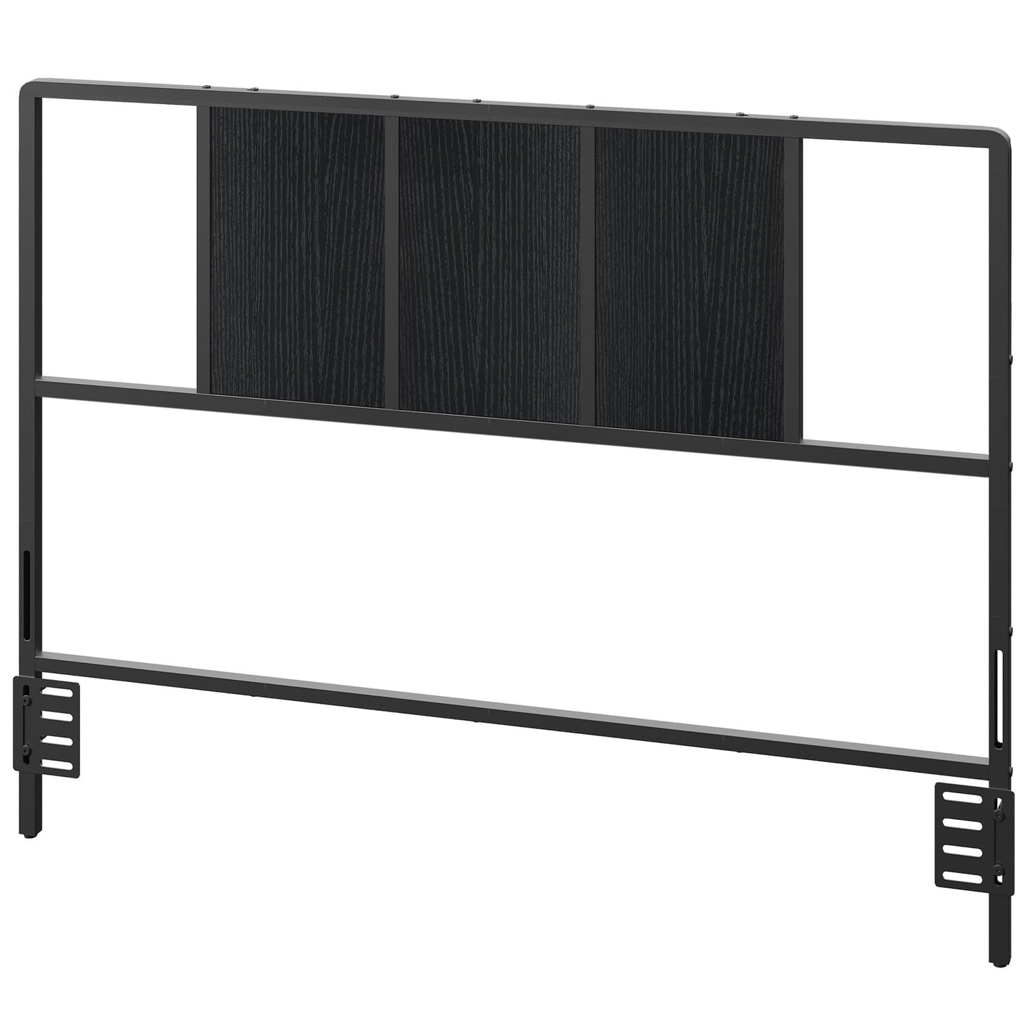 Metal Twin Size Headboard – Black