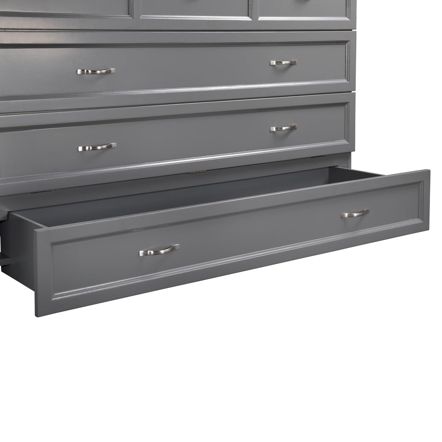 AFI Deerfield Murphy Bed Chest with Charging Station