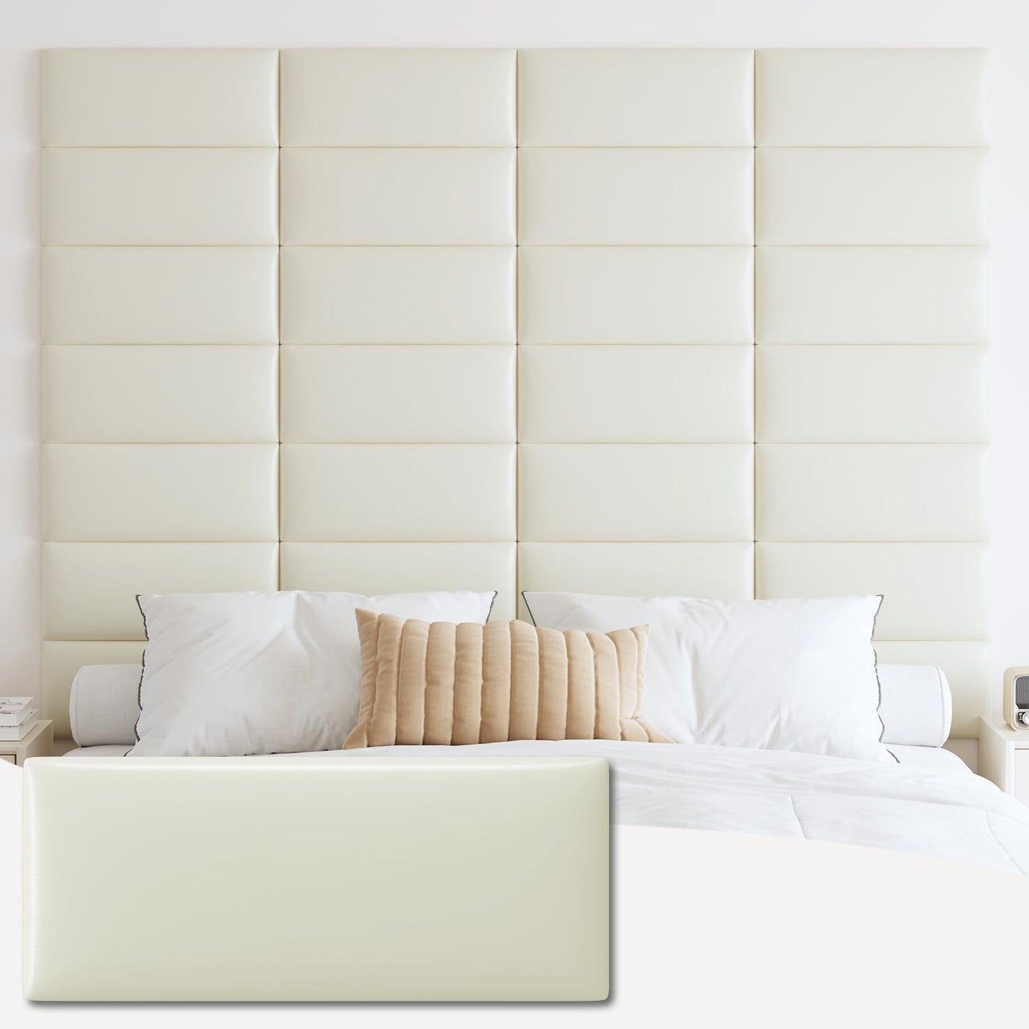IFNOW Upholstered Wall Mounted Headboard –