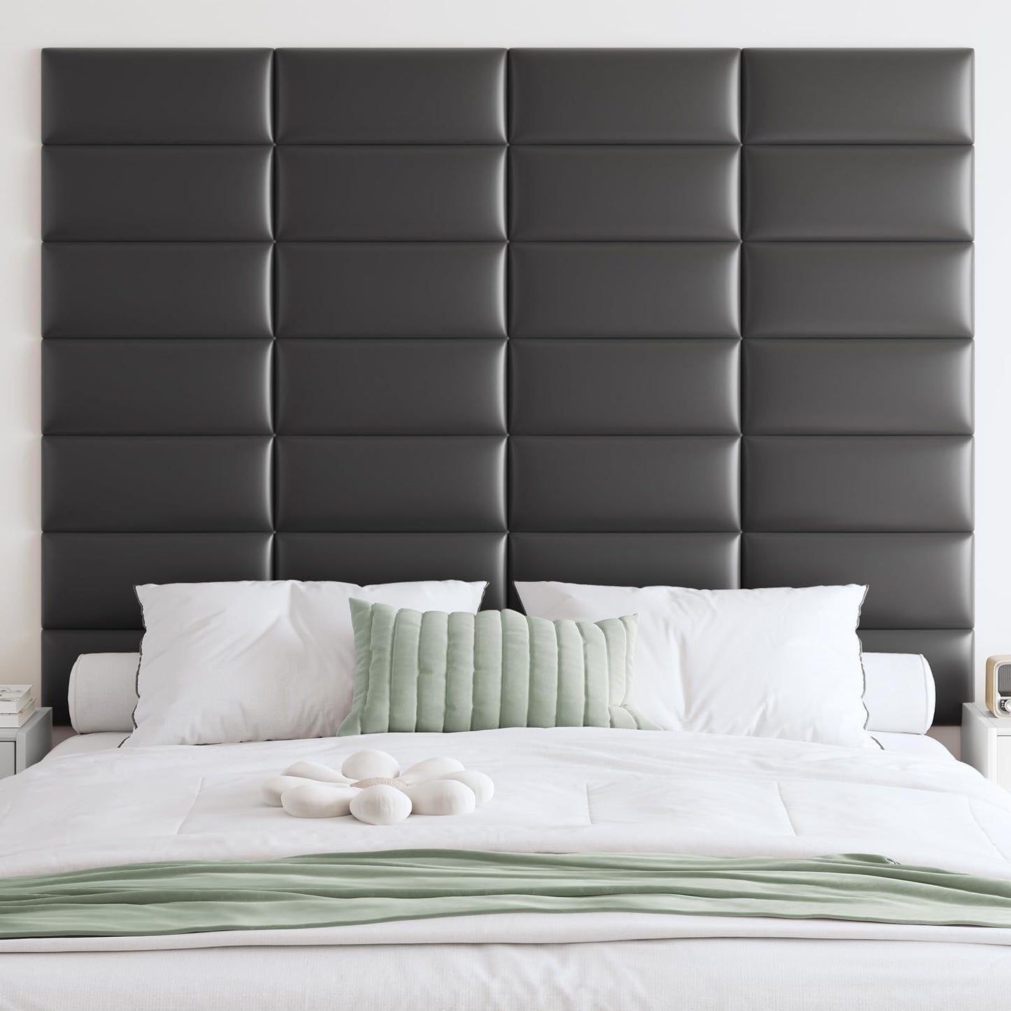 IFNOW Upholstered Wall Mounted Headboard –