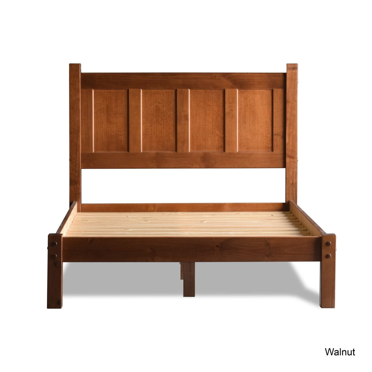 Grain Wood Shaker Queen Bed (Cherry)