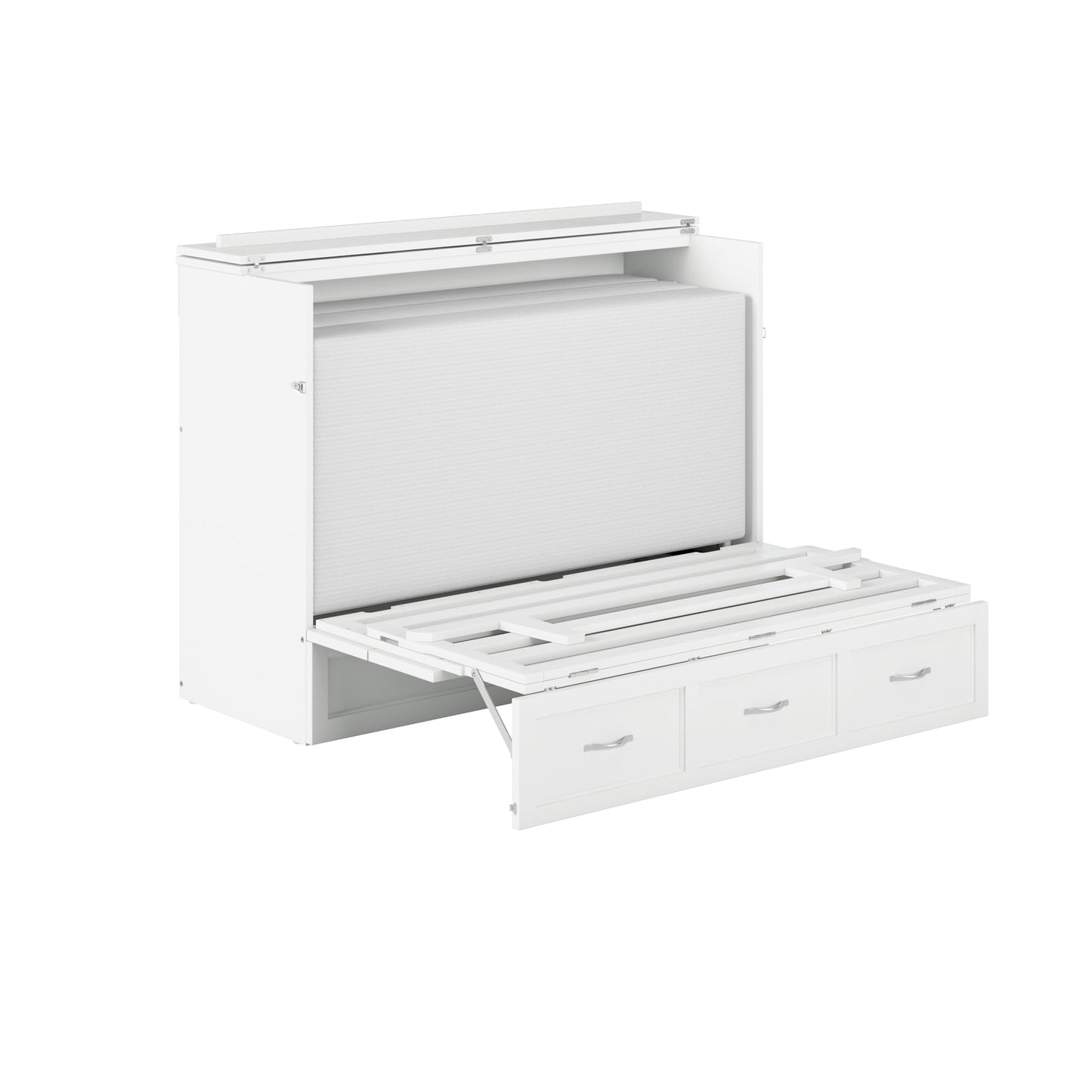 AFI Deerfield Murphy Bed Chest with Charging Station