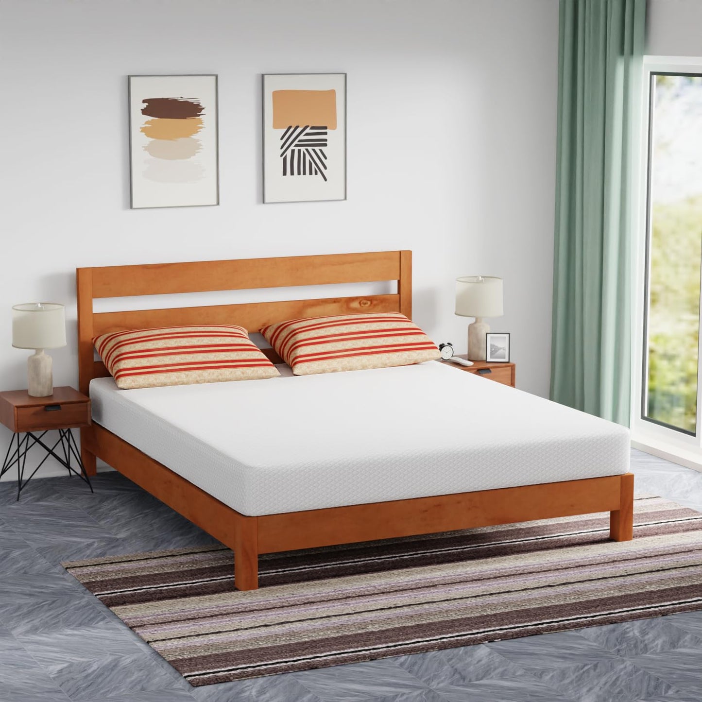FDW 5" Twin Gel Foam Mattress