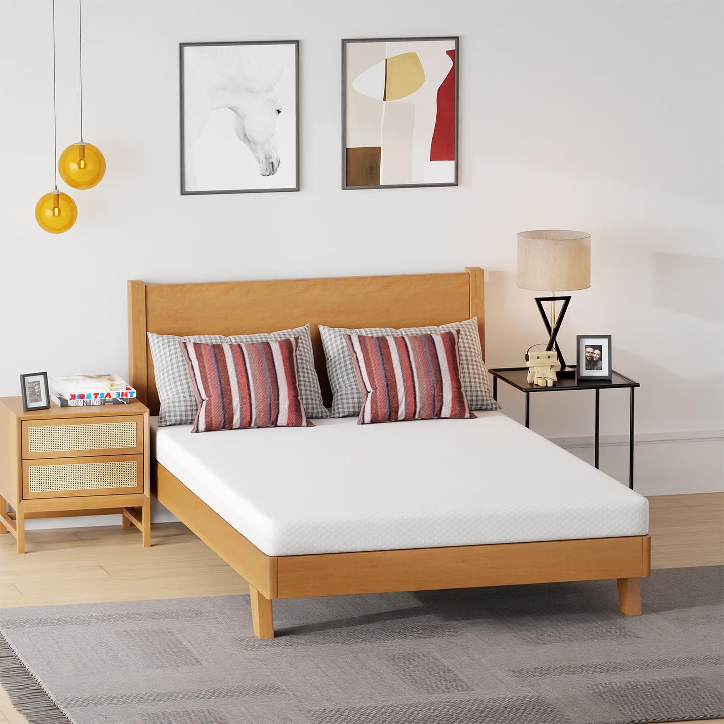 FDW 5" Twin Gel Foam Mattress