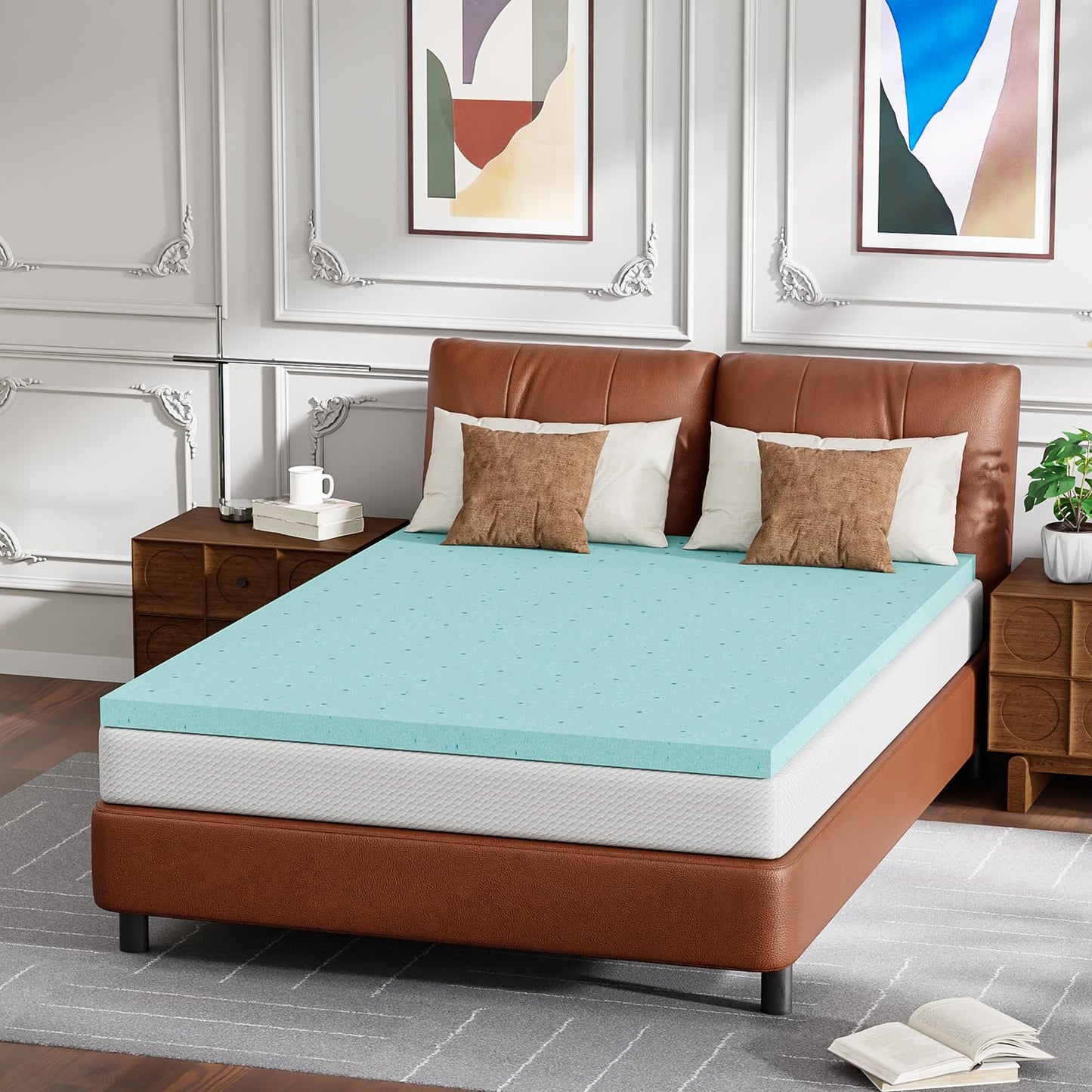 FDW 5" Twin Gel Foam Mattress