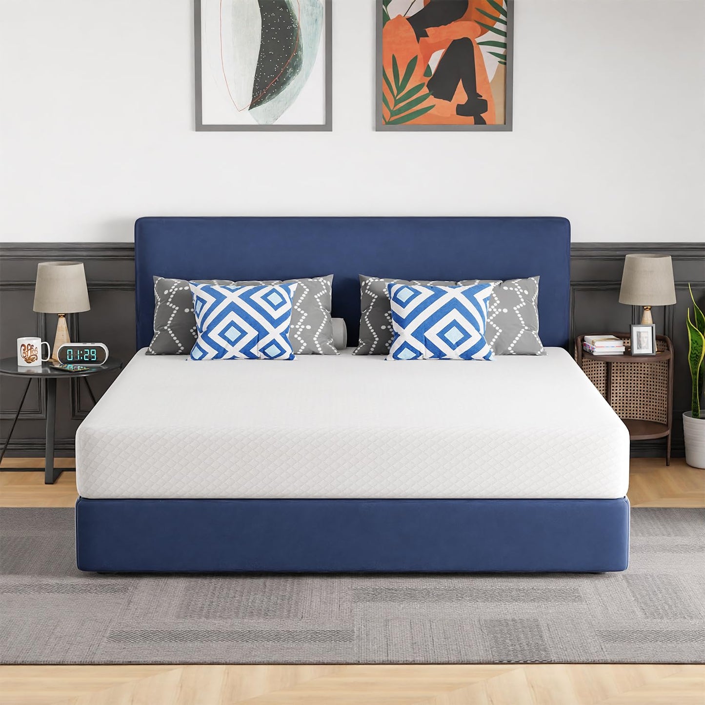 FDW 5" Twin Gel Foam Mattress