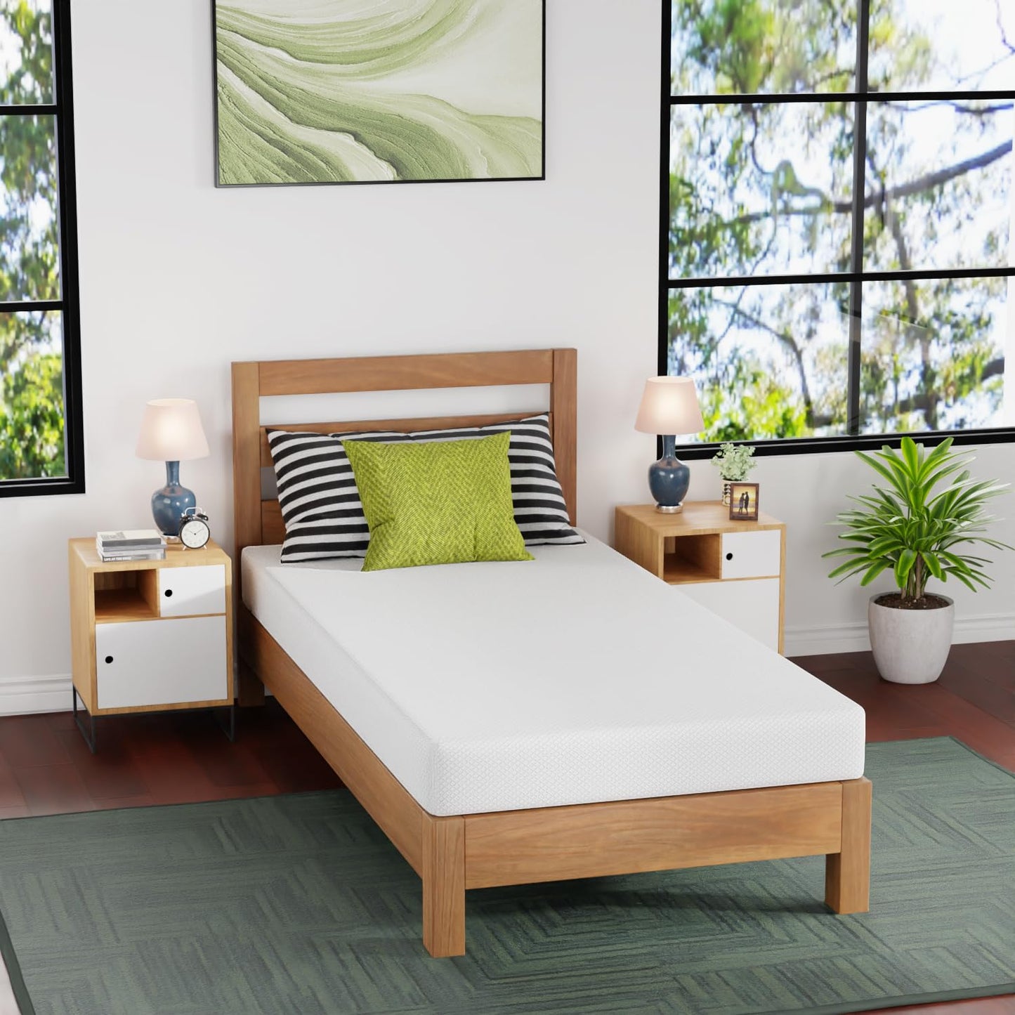 FDW 5" Twin Gel Foam Mattress