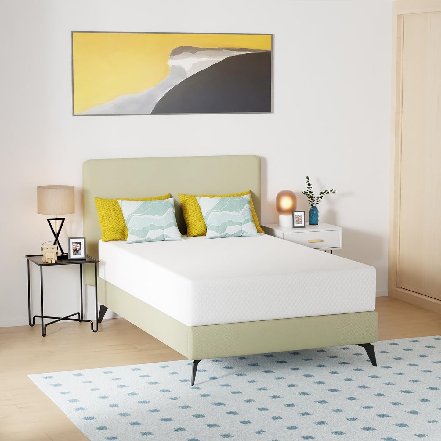 FDW 5" Twin Gel Foam Mattress