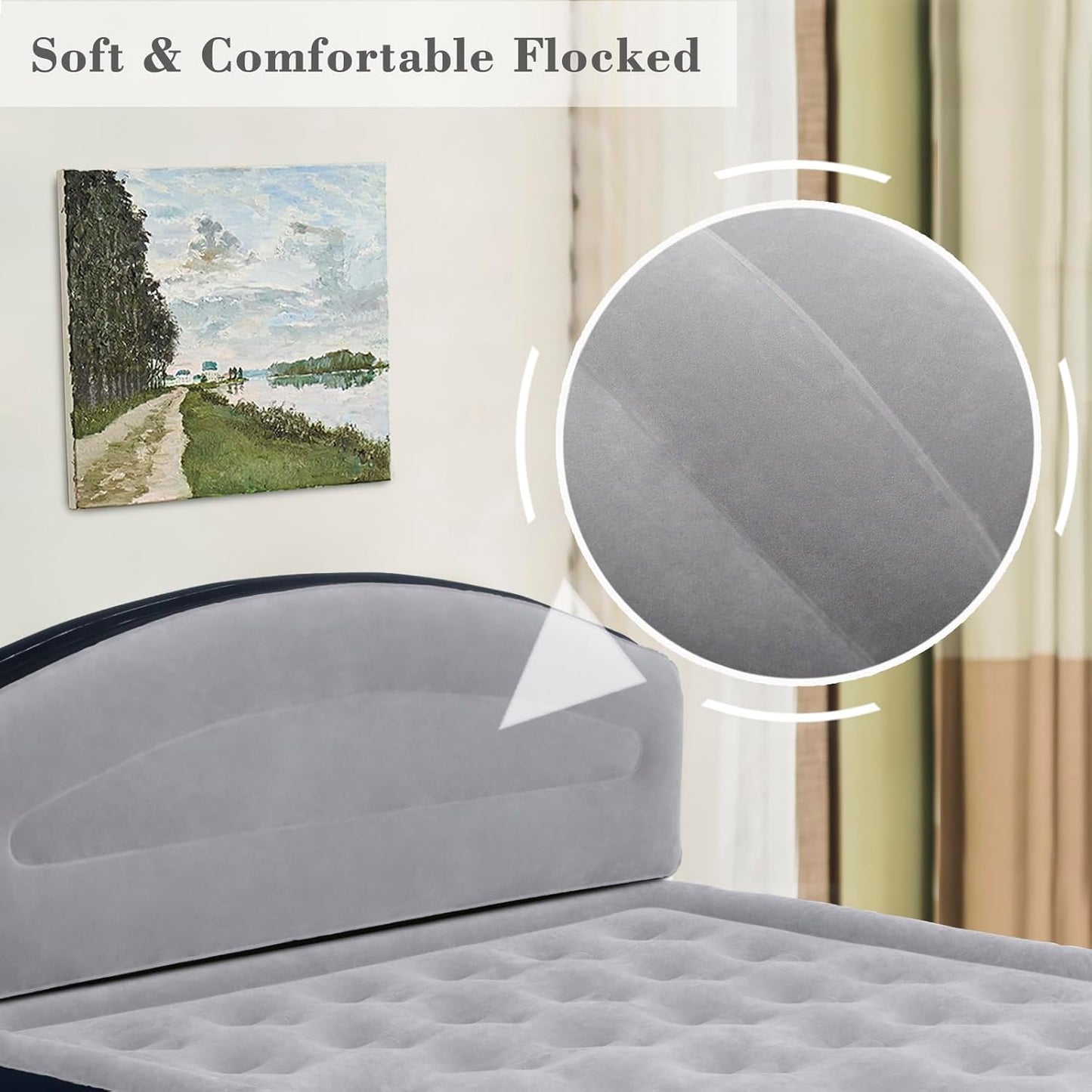 DIMAR GARDEN Inflatable Queen Headboard