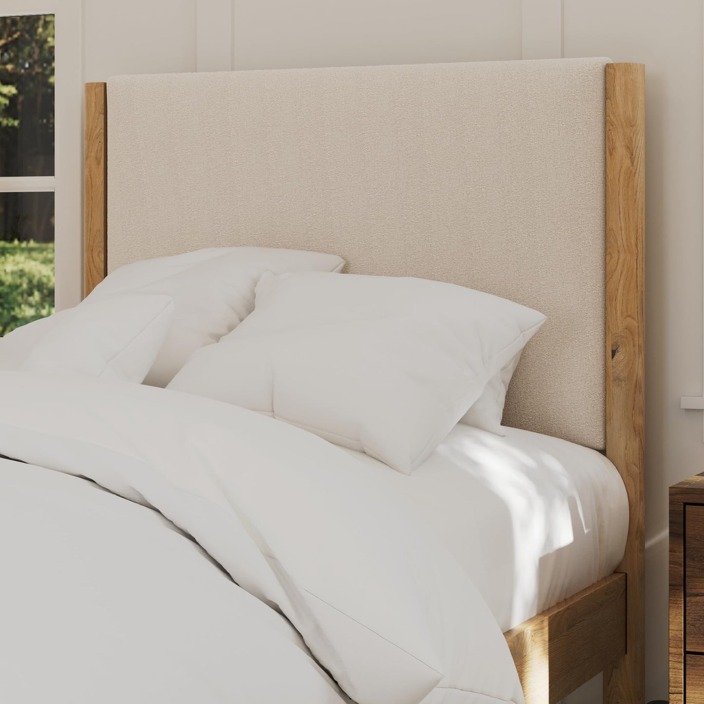 DG Casa Reign Mid-Century Queen Platform Bed