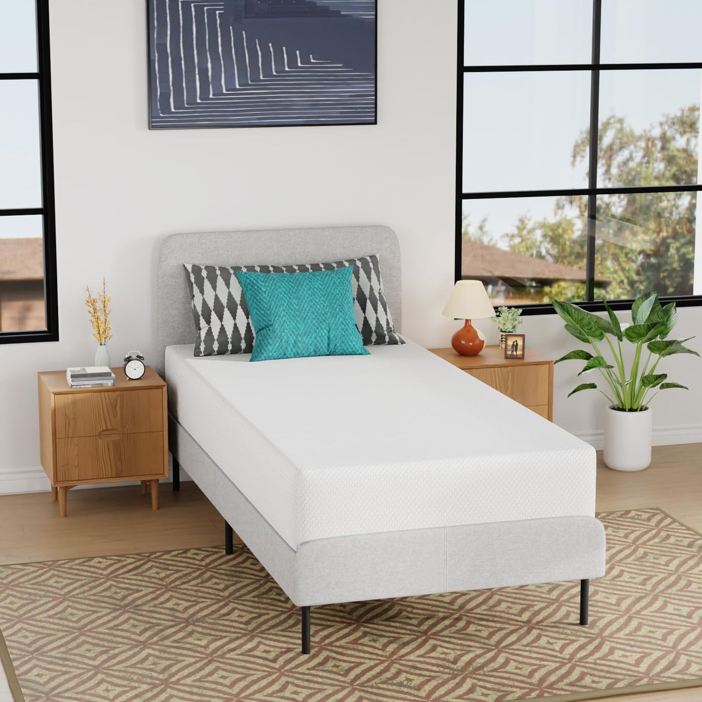 FDW 5" Twin Gel Foam Mattress
