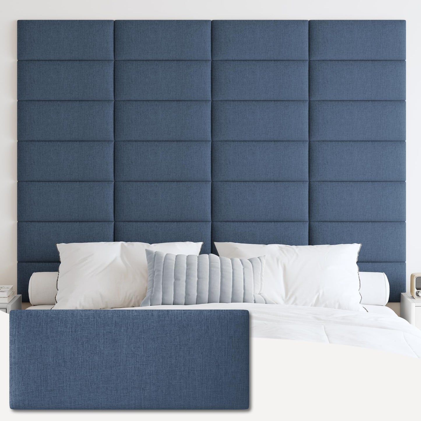 IFNOW Upholstered Wall Mounted Headboard –