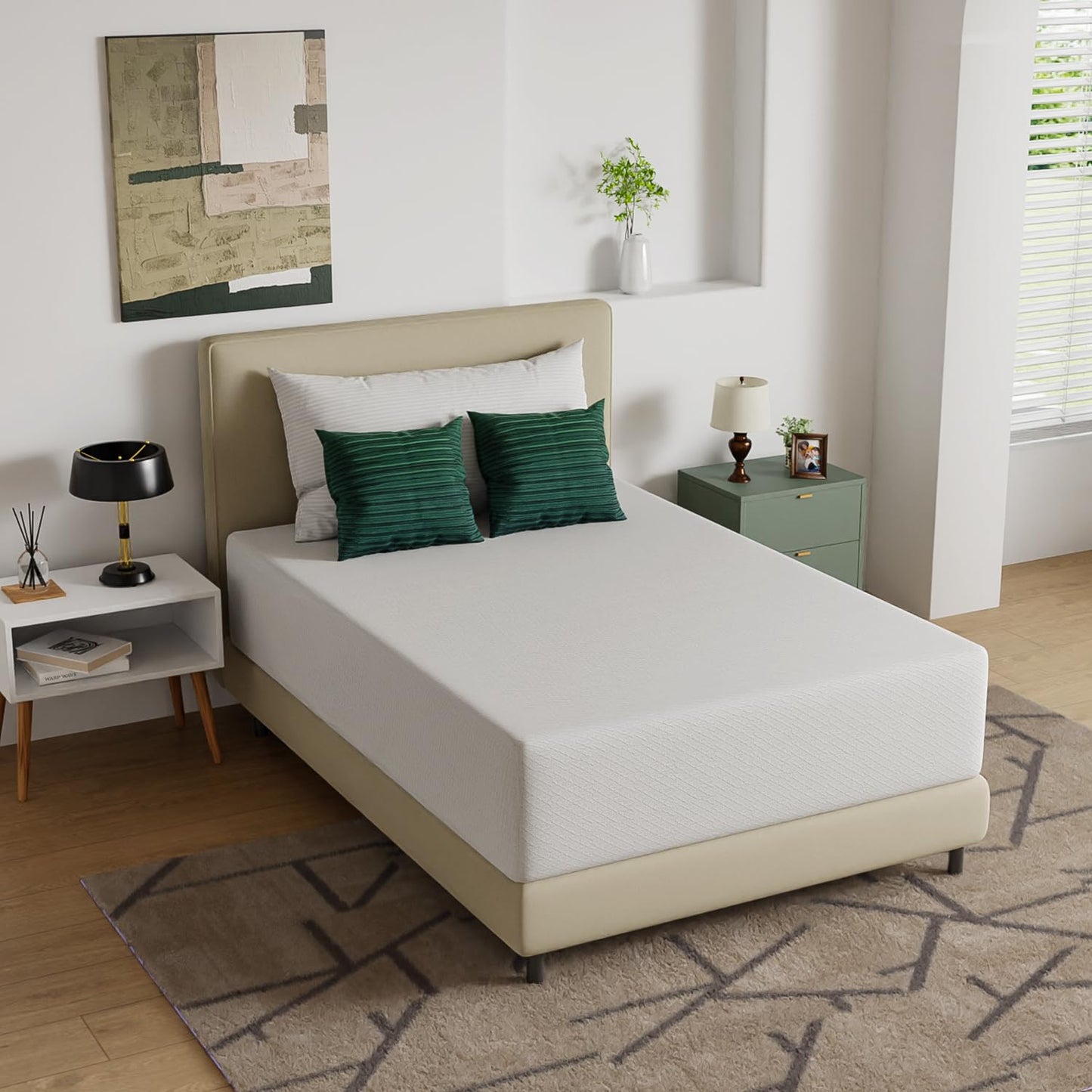 FDW 5" Twin Gel Foam Mattress