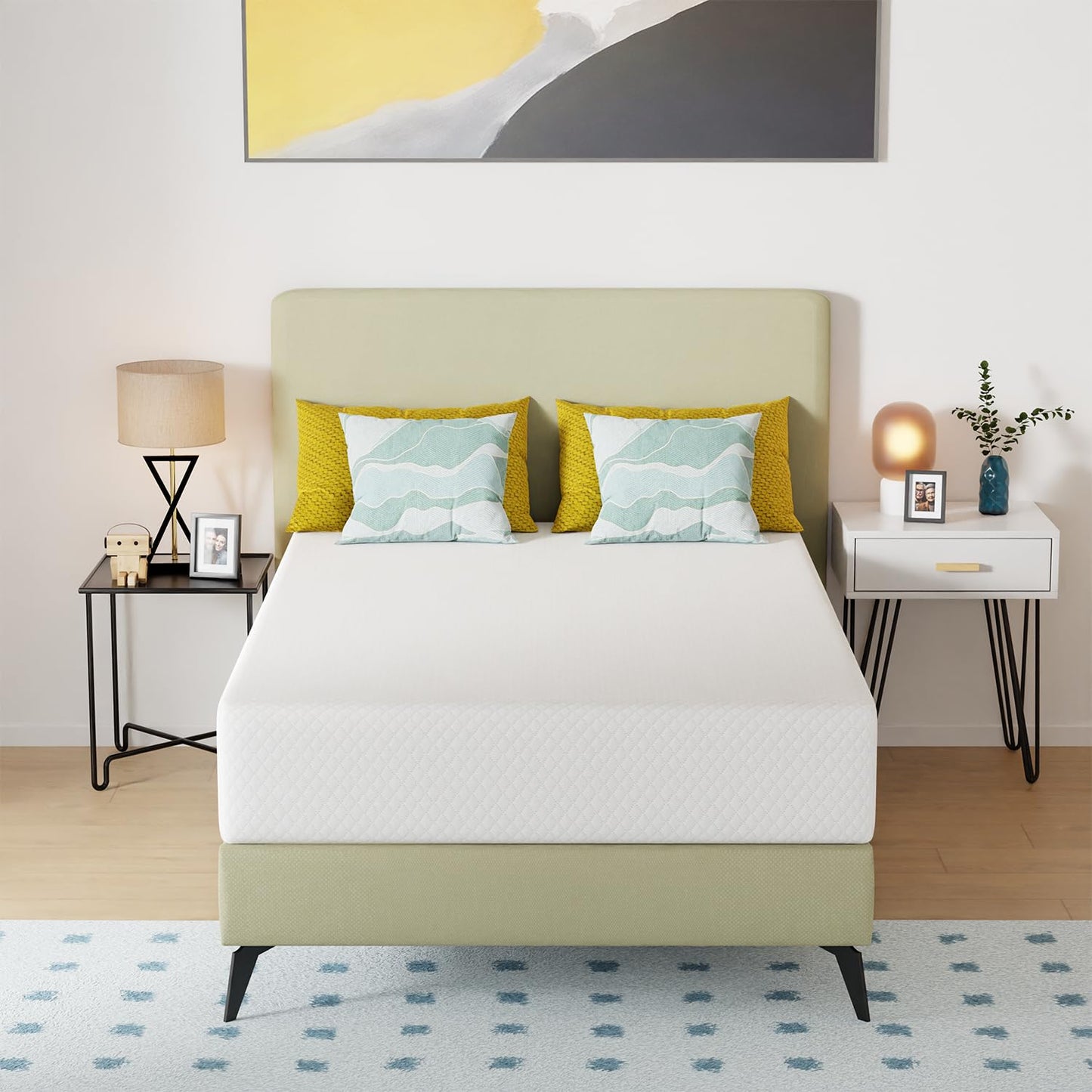 FDW 5" Twin Gel Foam Mattress