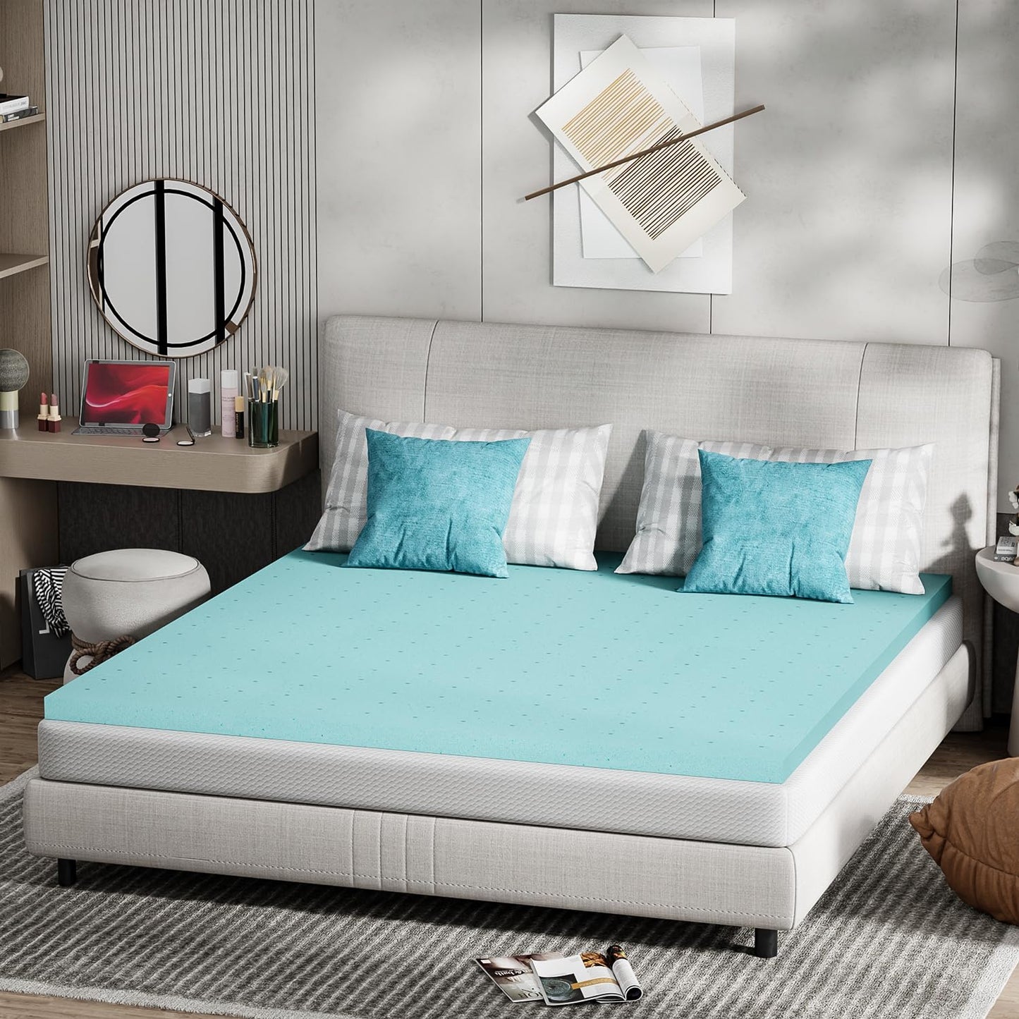 FDW 5" Twin Gel Foam Mattress