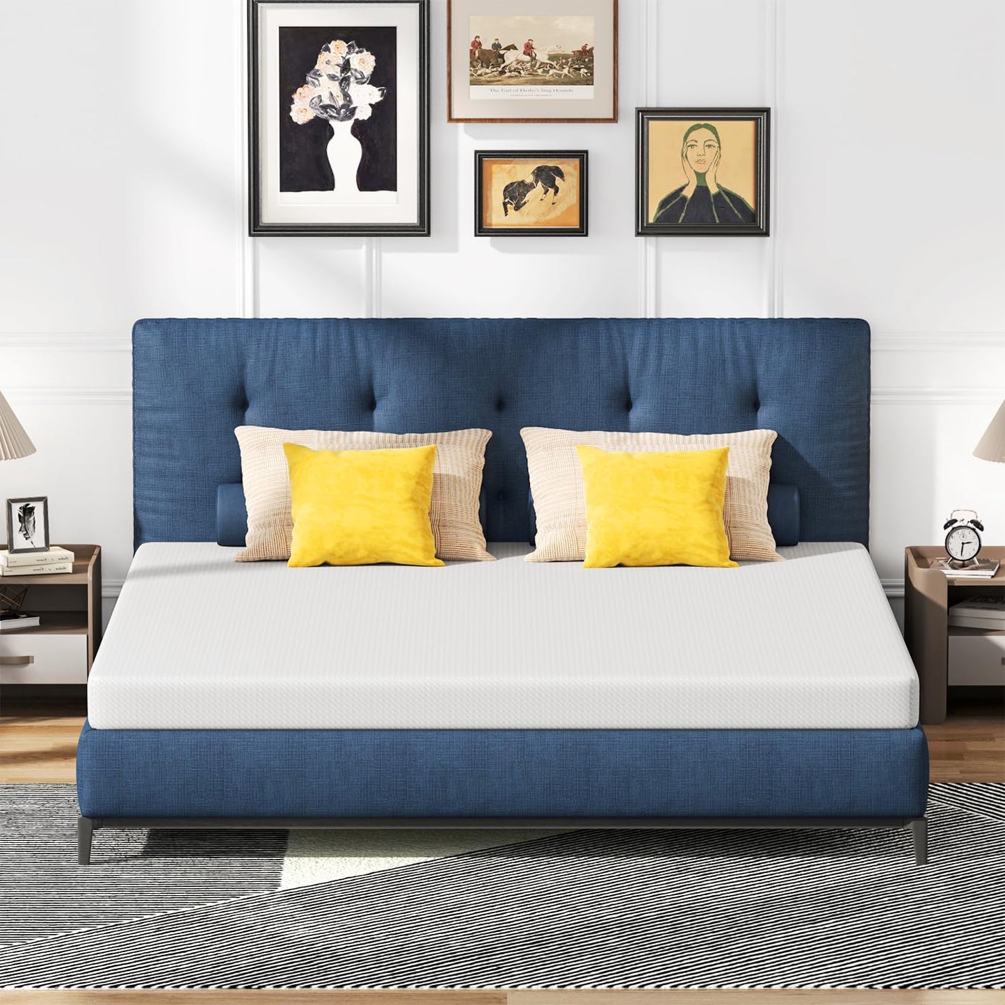 FDW 5" Twin Gel Foam Mattress