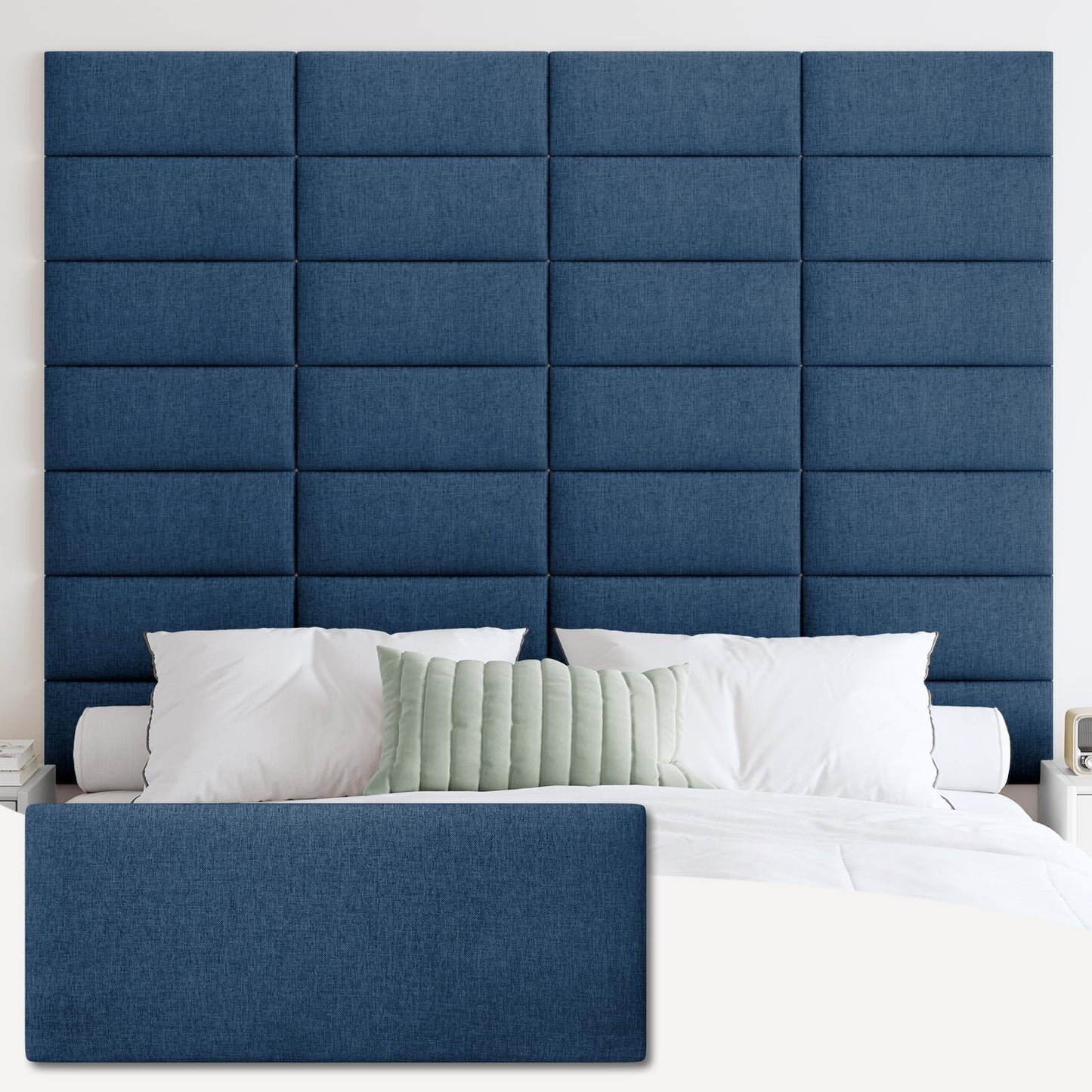 IFNOW Upholstered Wall Mounted Headboard –