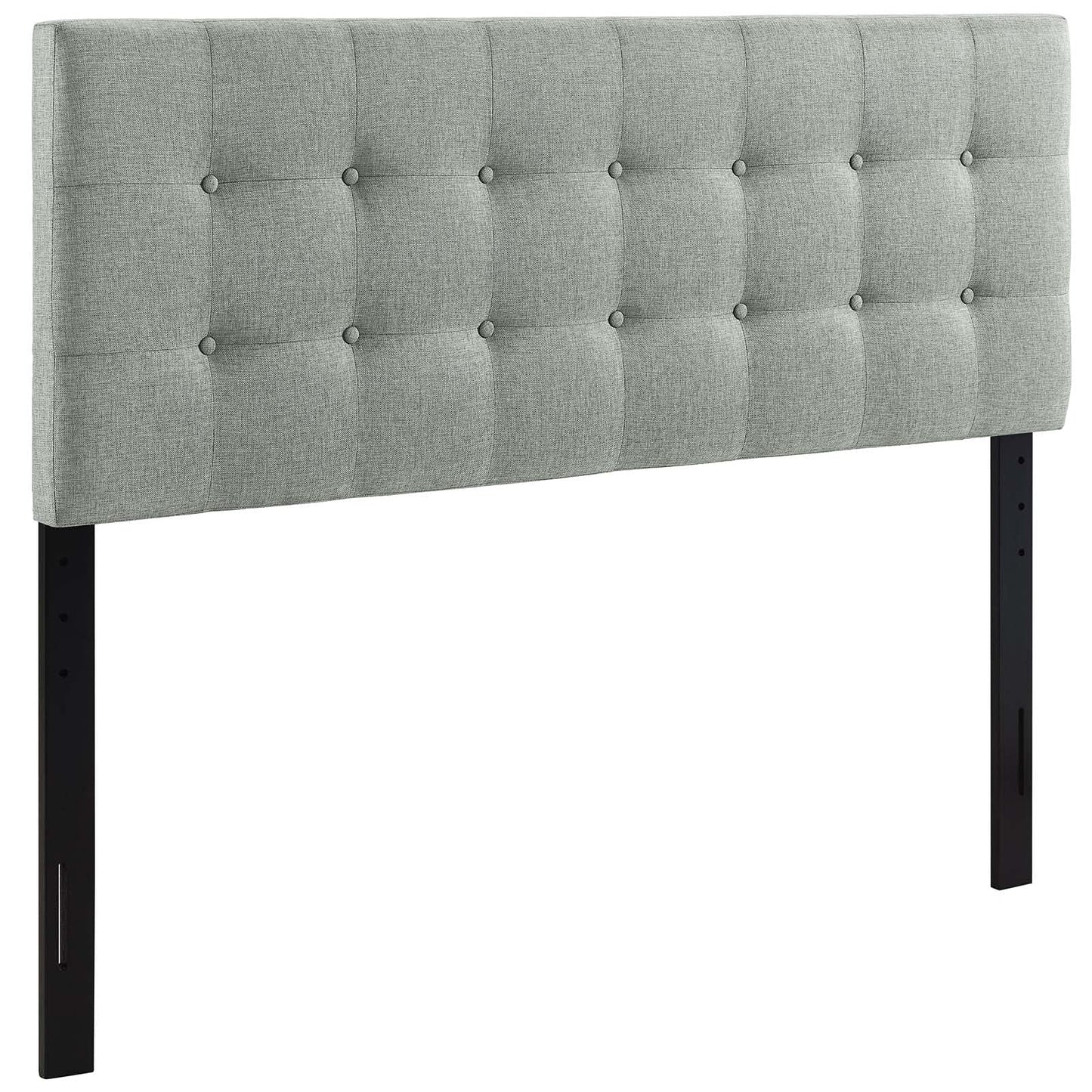 Modway Emily Tufted Button Linen Fabric Upholstered