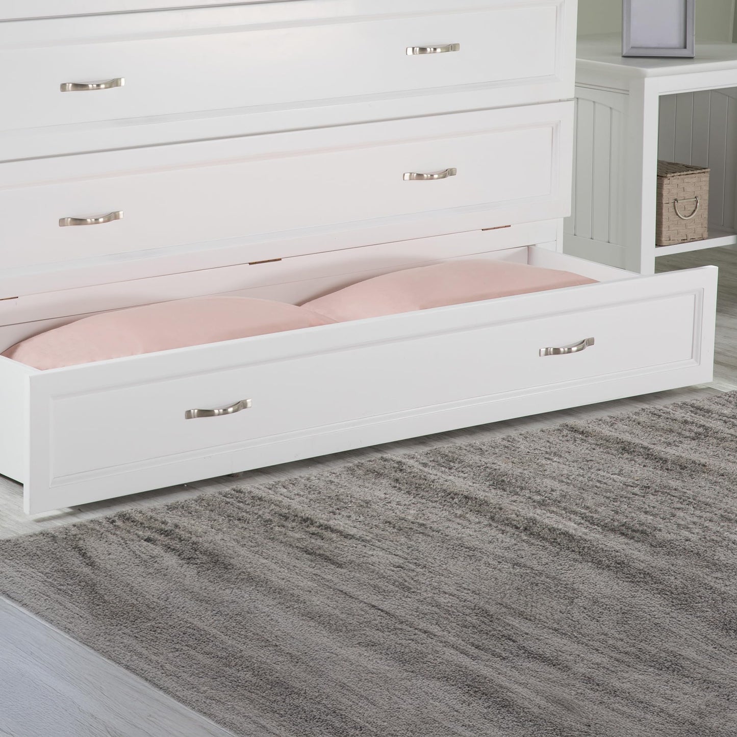 AFI Deerfield Murphy Bed Chest with Charging Station