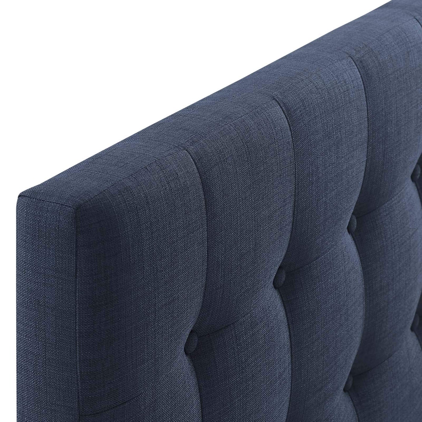 Modway Emily Tufted Button Linen Fabric Upholstered