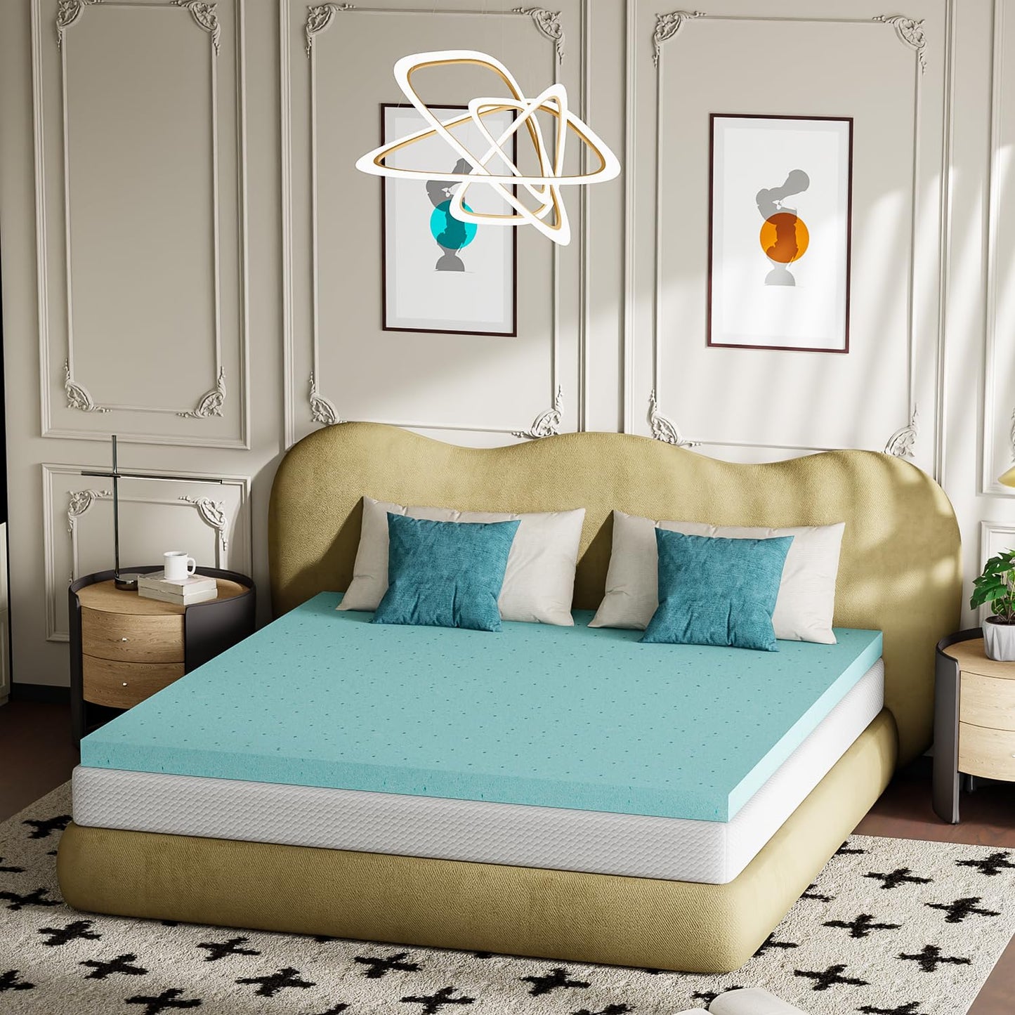FDW 5" Twin Gel Foam Mattress
