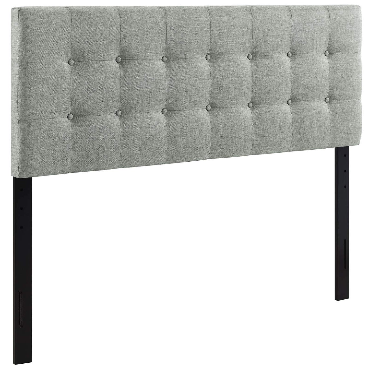 Modway Emily Tufted Button Linen Fabric Upholstered